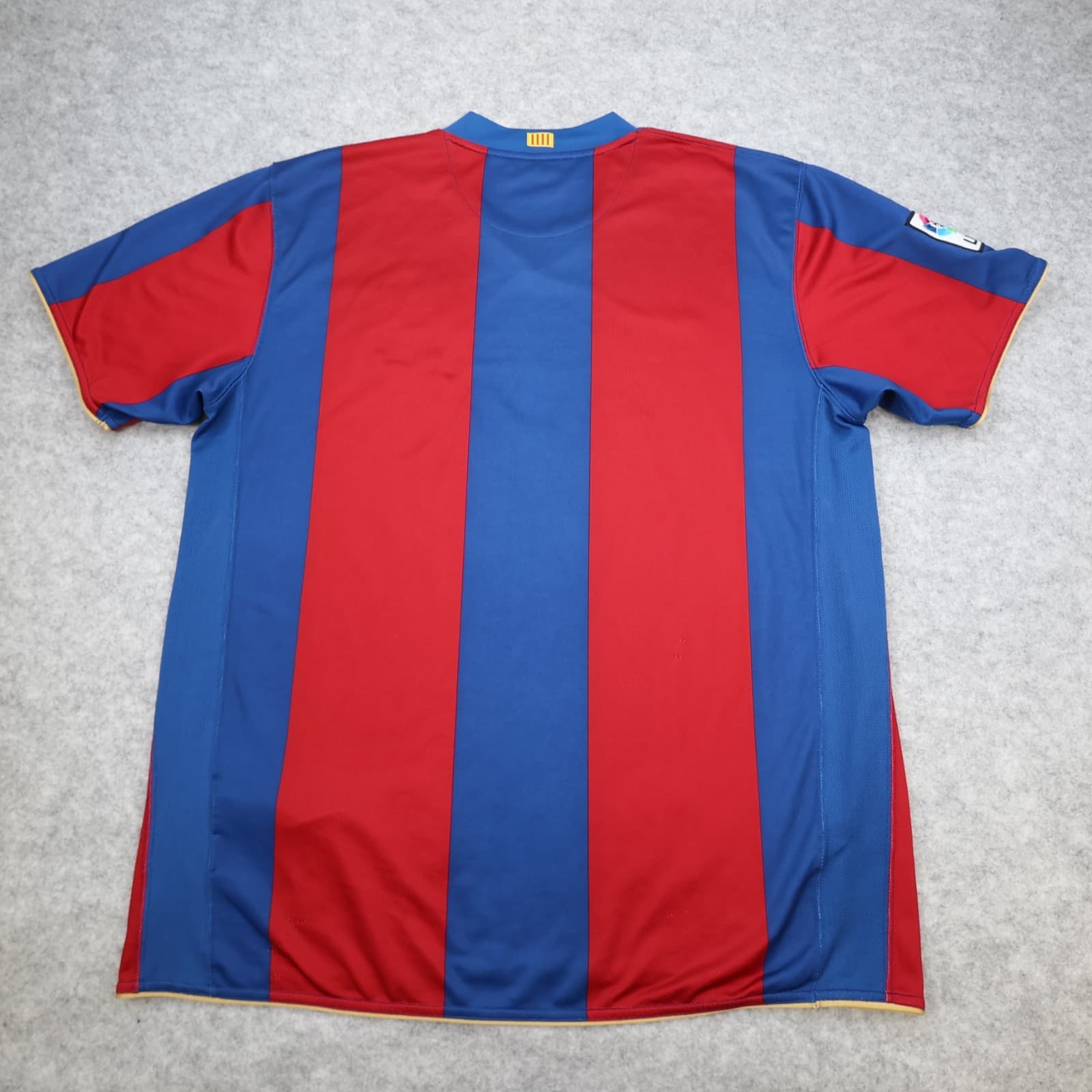 Vintage Barcelona Shirt Extra Large Red Home Kit 2007 2008 Nike Jersey photo 2