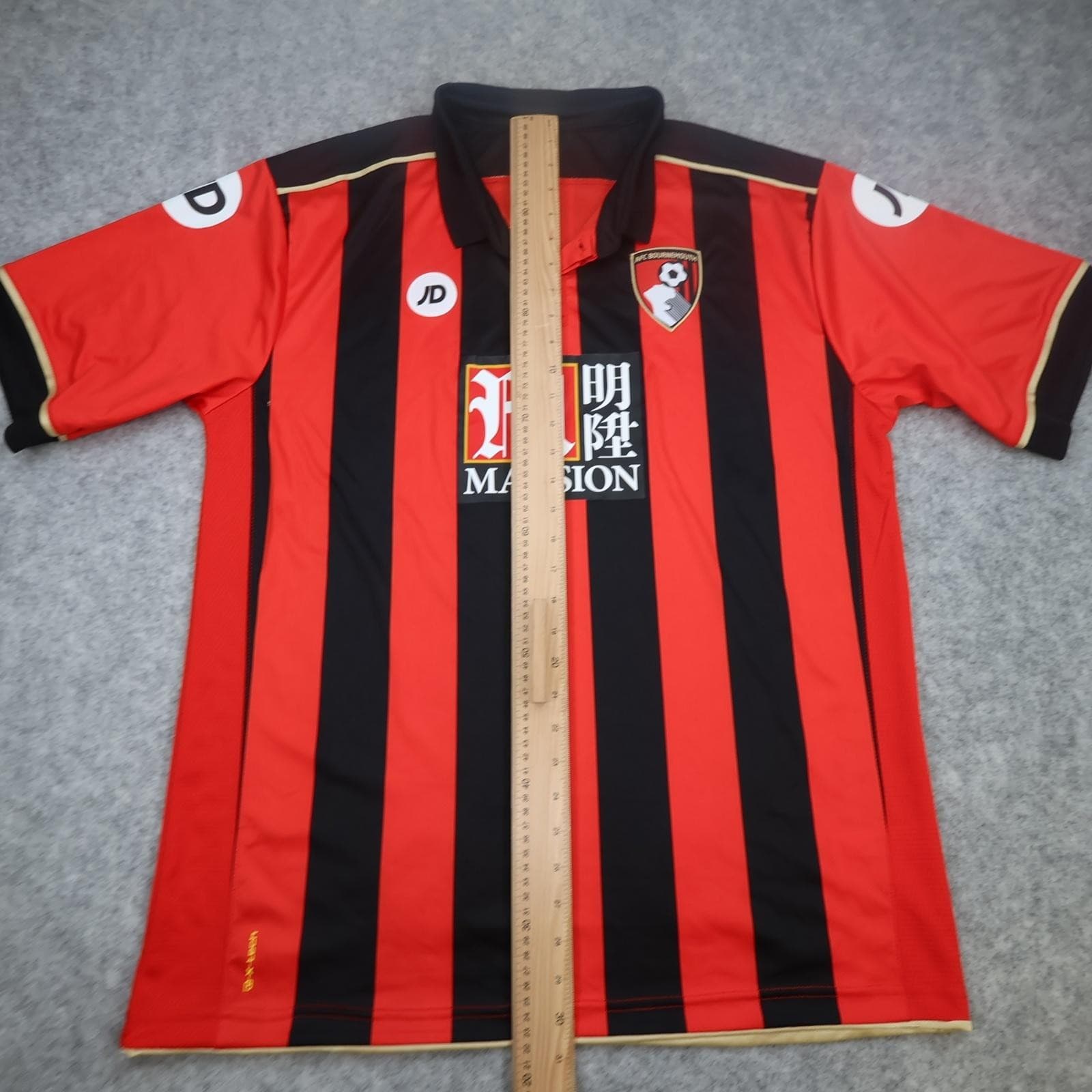 Bournemouth Shirt Mens 2XL Red Home 2015 2016 EPL Football JD Mansion Jersey photo 11