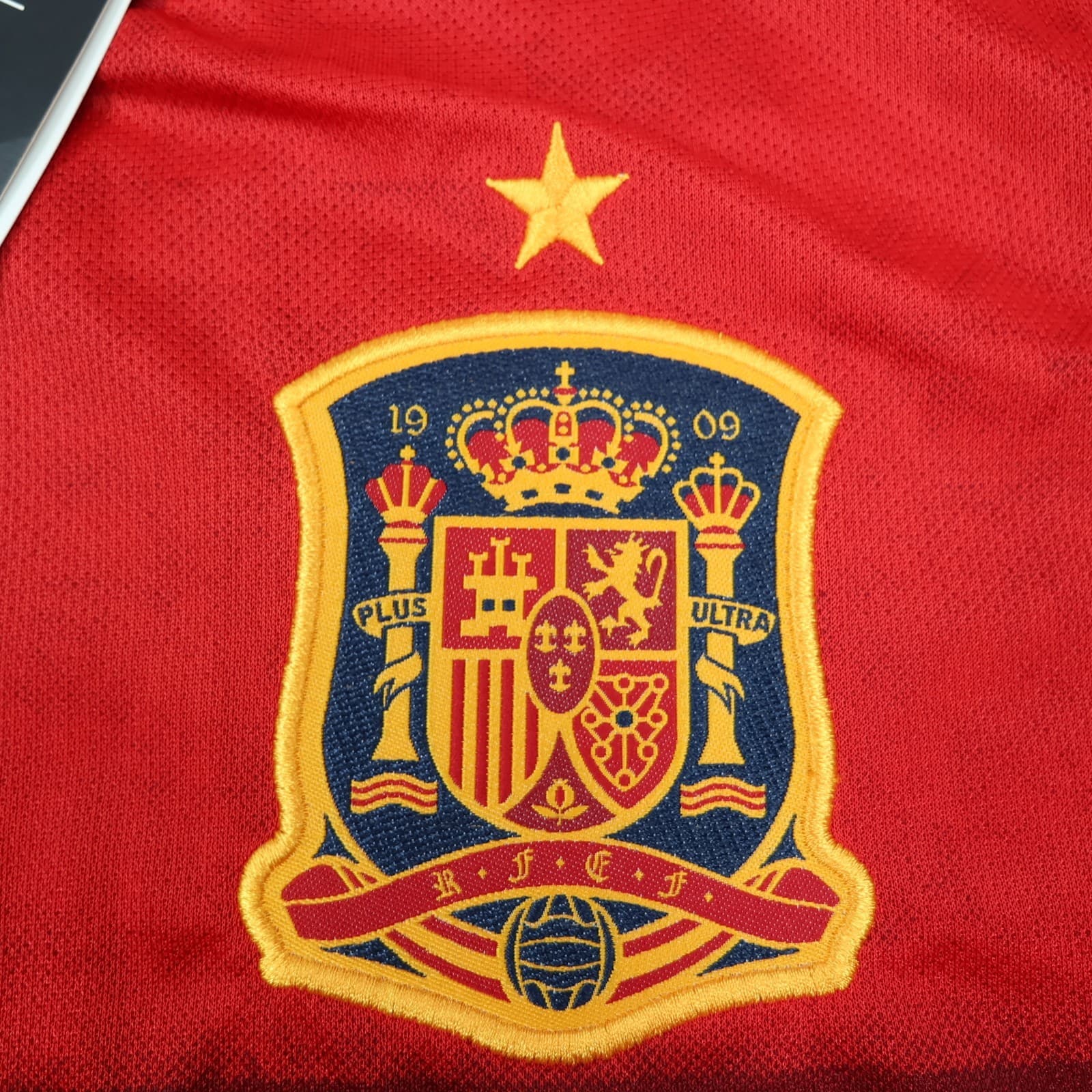 Spain Football Shirt Small Red Home Kit 2020 2021 España Soccer Jersey photo 4