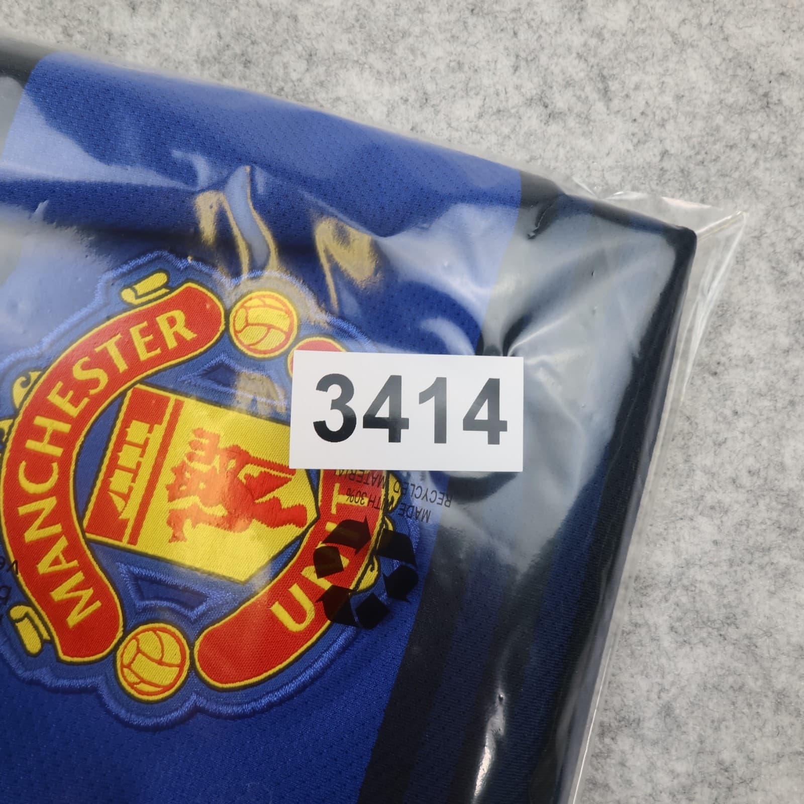 Manchester United Shirt 2XL Away Blue Kit 2011 2012 Soccer Jersey photo 18