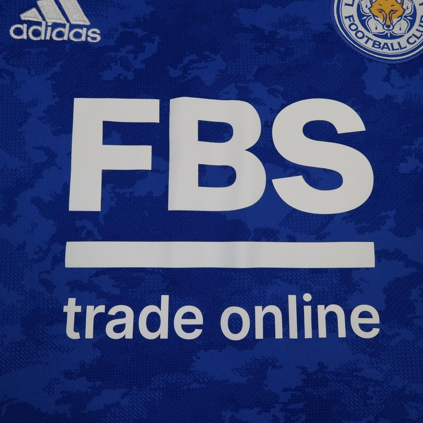Leicester City Shirt Mens Medium Blue Home 2021 2022 Football Adidas FBS photo 7