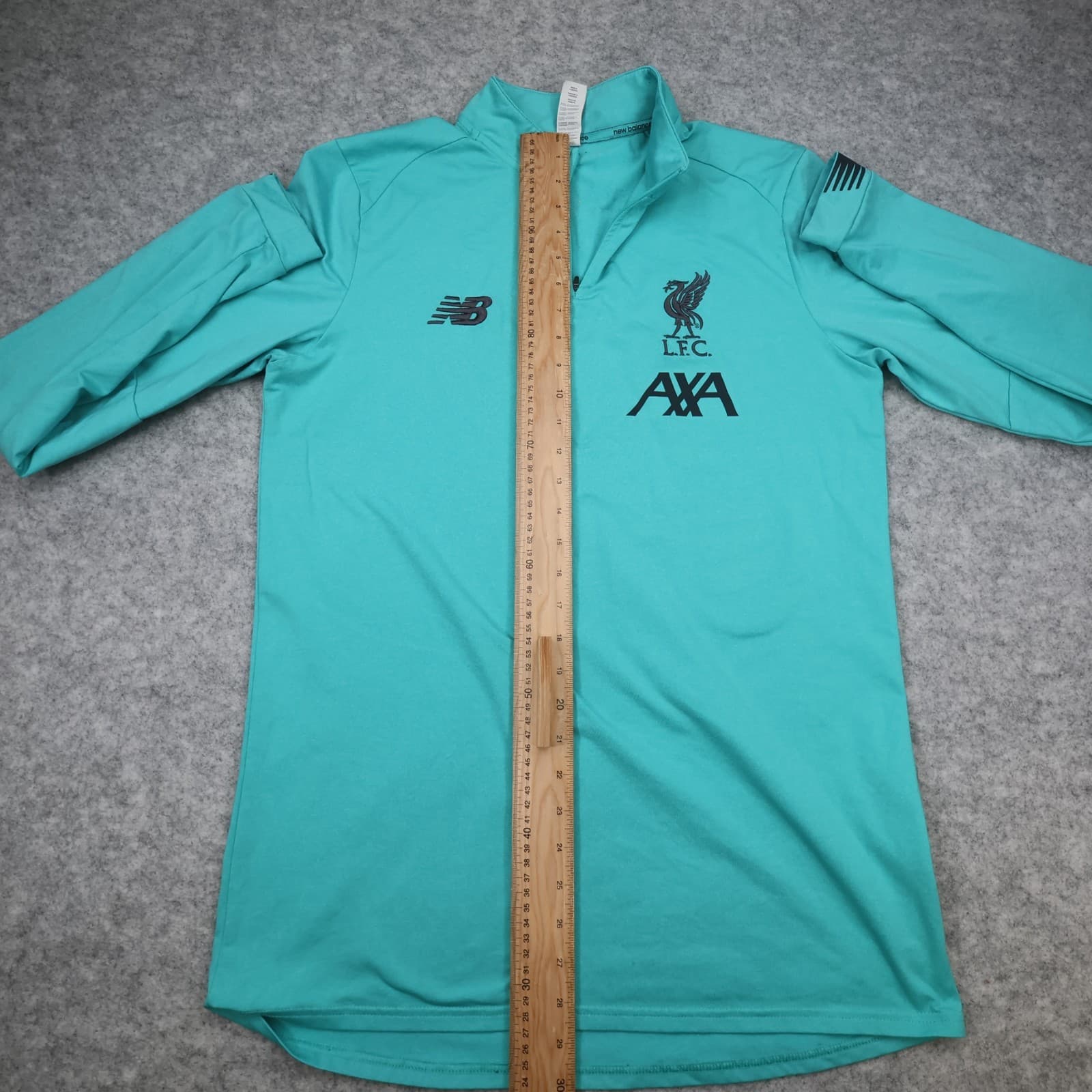 Liverpool Drill Top Large Blue Training New Balance Pullover 2019 2020 1/4 zip photo 10
