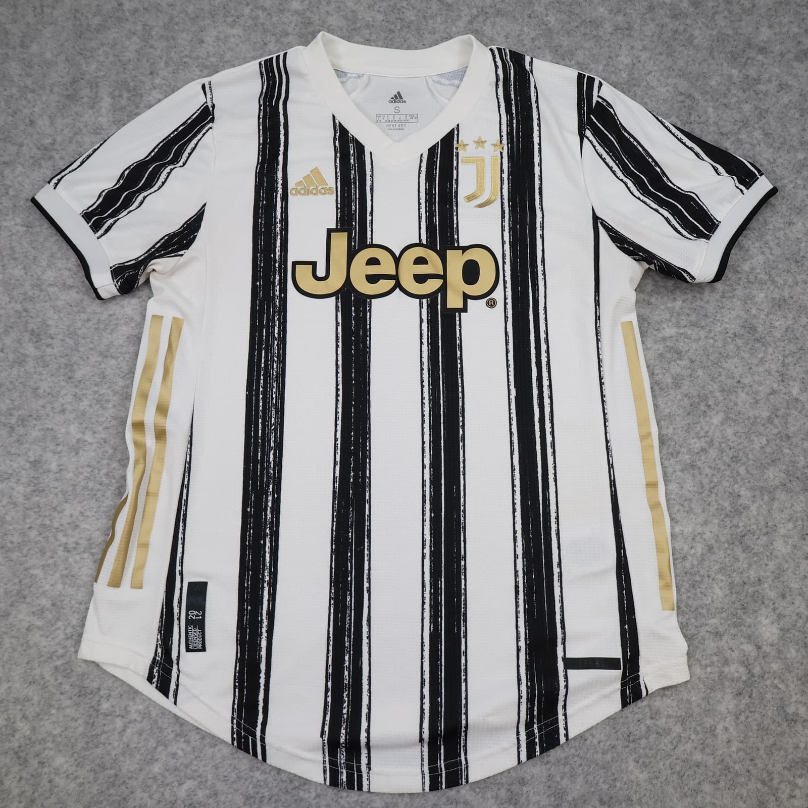 Juventus Shirt Womens Small 8-10 Home 2020 2021 Ladies Soccer Adidas Jersey