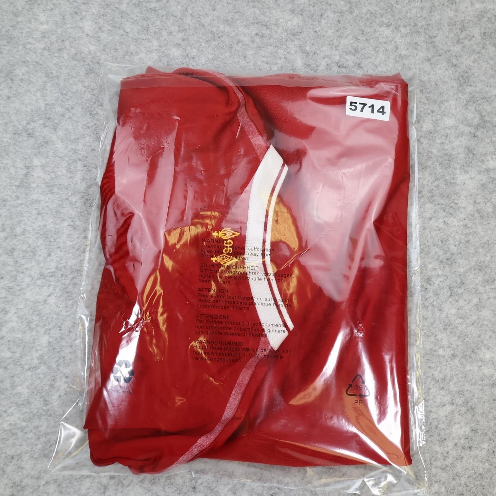 Liverpool Shirt Mens XL Red Home 2017 2018 Football New Balance Soccer Jersey photo 17