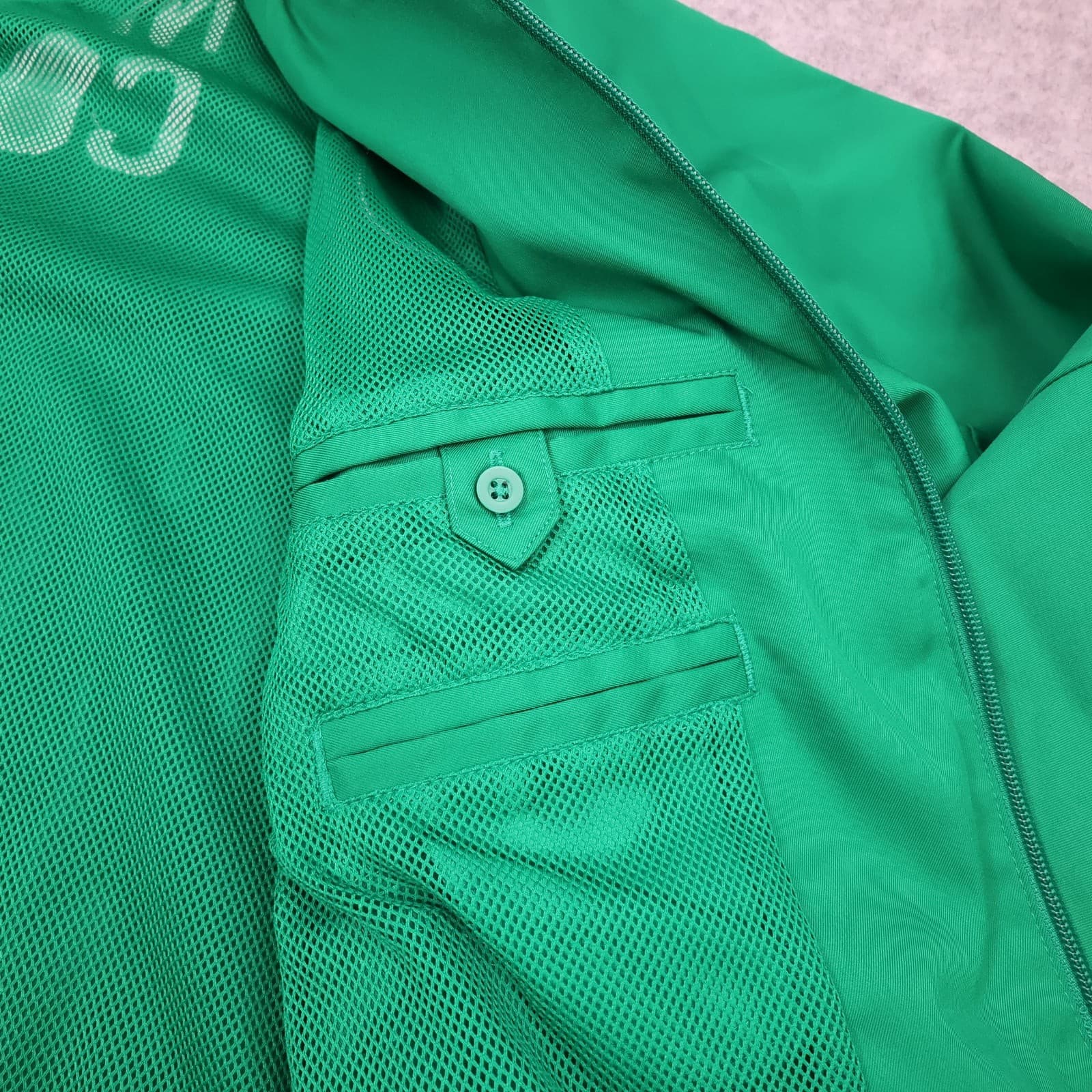 New York Cosmos Jacket Mens Large Green 2011 2012 Umbro Woven Anthem photo 7