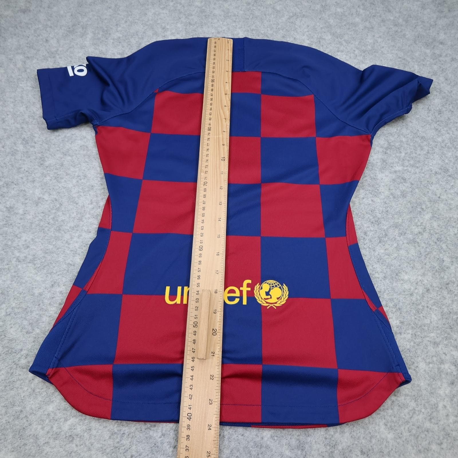 Barcelona Shirt Womens Small Red Home 2019 2020 Football Nike Soccer Jersey photo 13