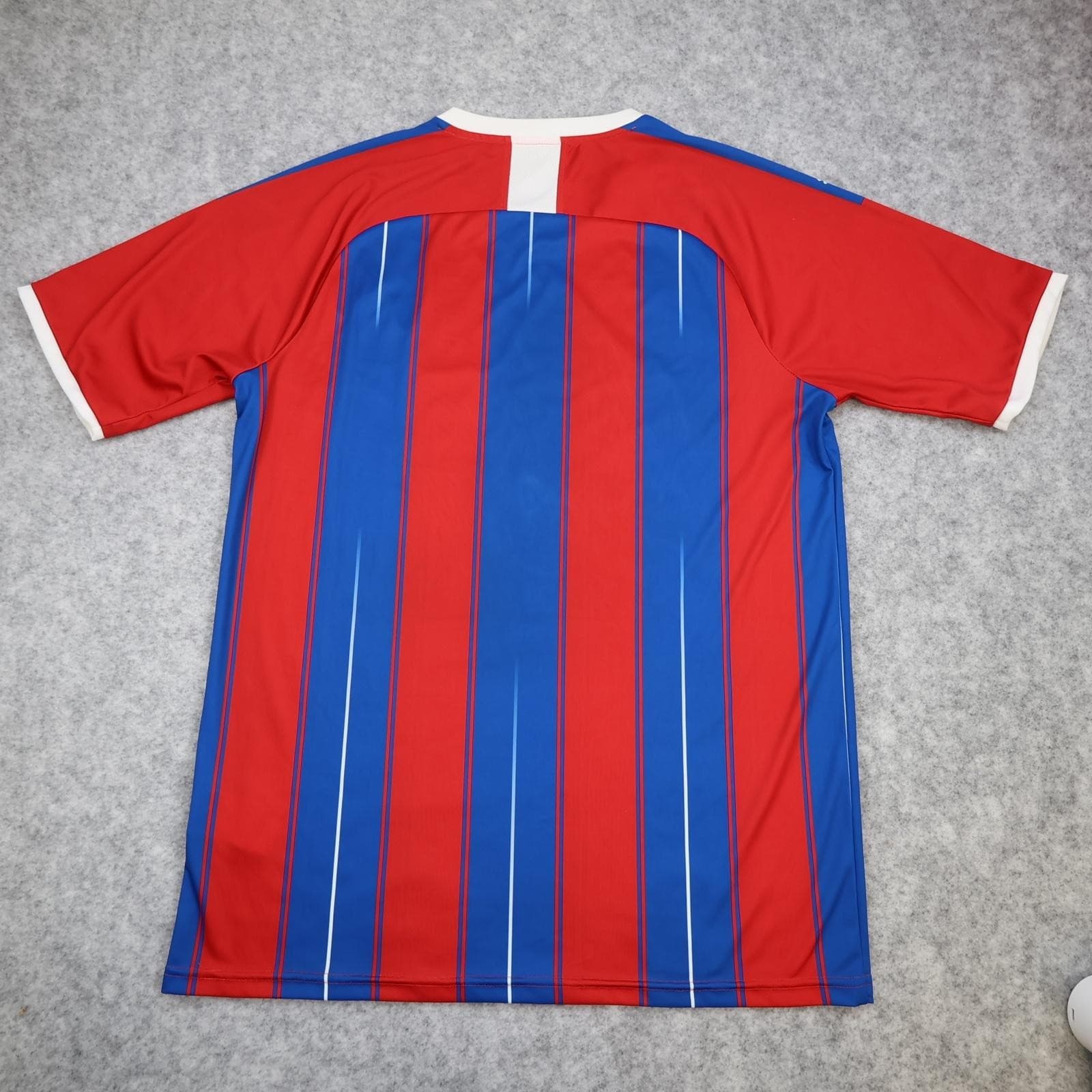 Crystal Palace Shirt Mens Large Home Multi EPL Football Puma 2019 2020 Jersey photo 2