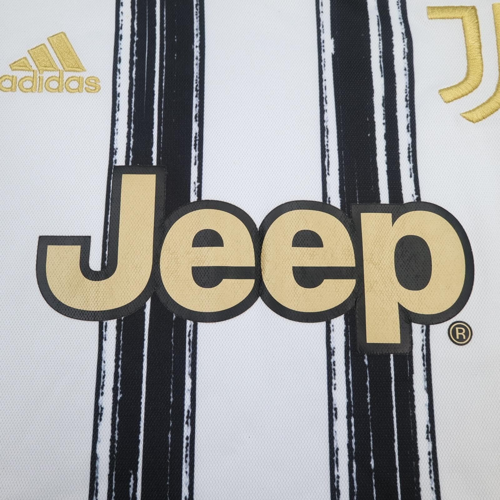 Juventus Shirt Mens Medium White Home 2020 2021 Football Adidas Jeep AEROREADY photo 6