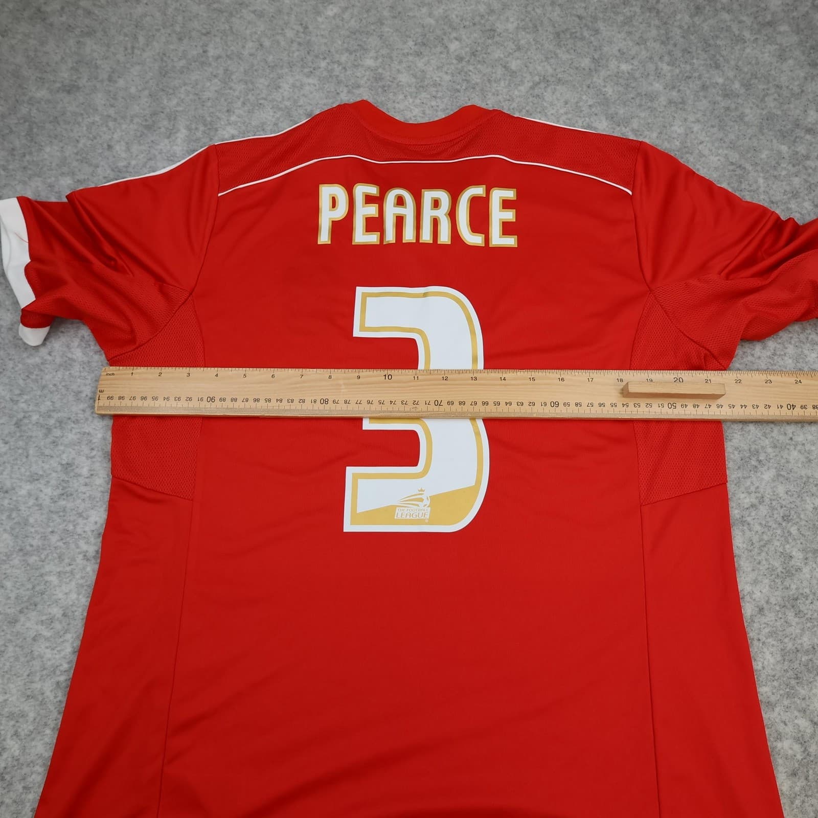 Nottingham Forest Shirt Mens Large Red Home 2014 2015 Adidas Stuart Pearce 3 photo 11