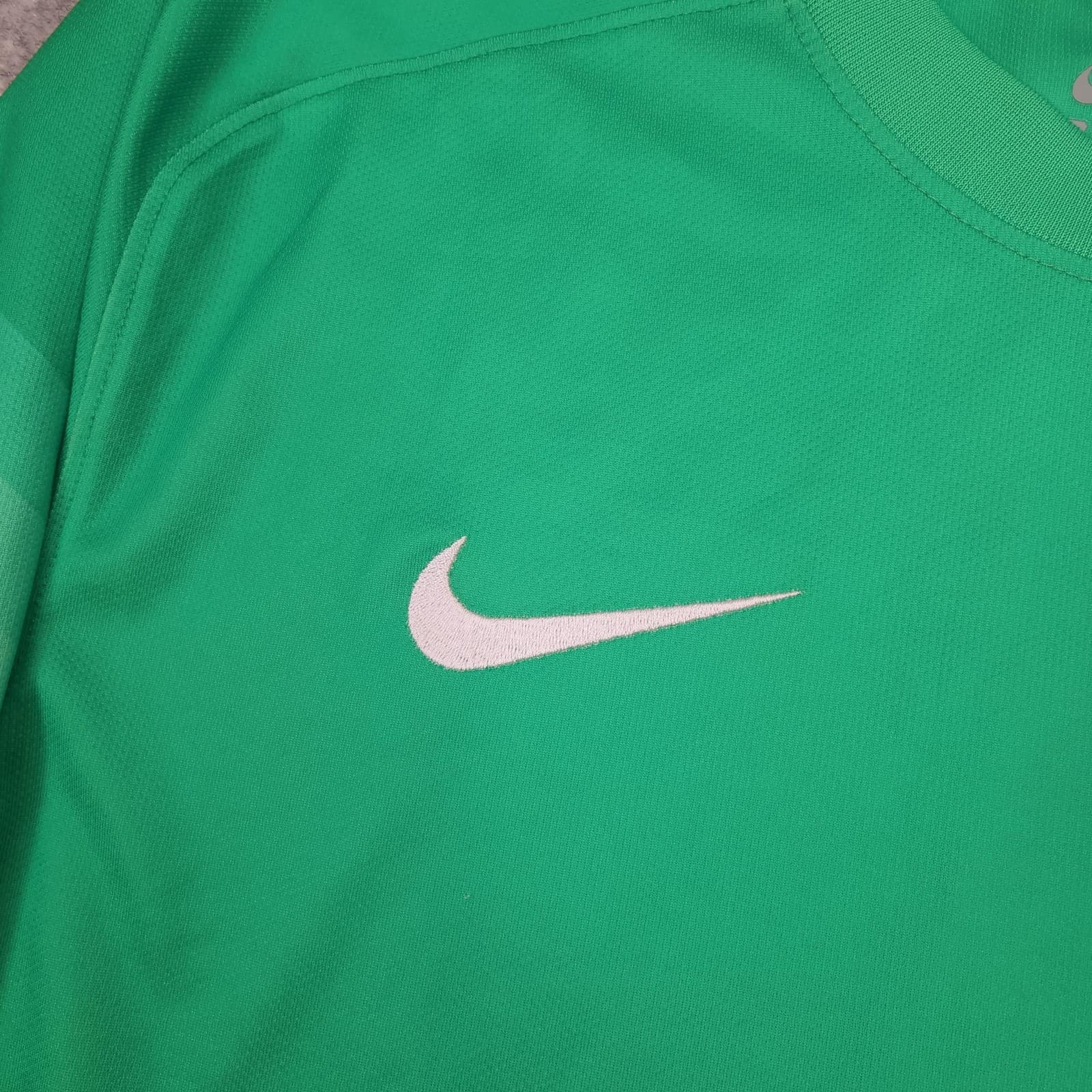 England Goalkeeper Shirt Mens Medium Green 2014 Football Nike Dri Fit Jersey photo 4