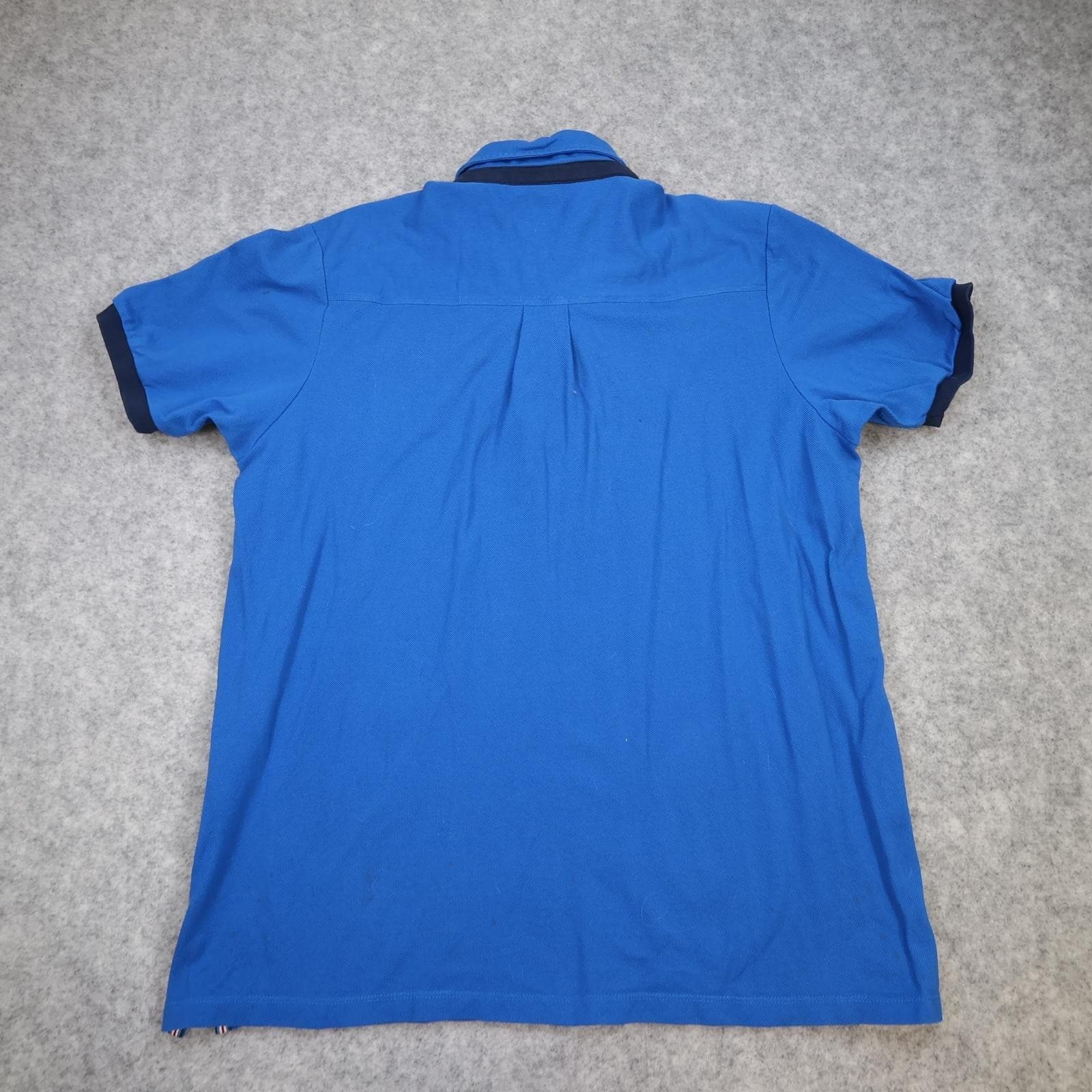 England Training Shirt Mens XL Blue Football Umbro Nationwide Polo 2000s photo 2