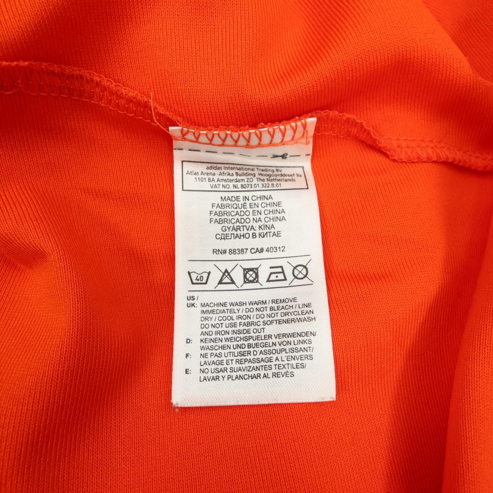 Olympique Marseille Shirt Mens Large Orange 3rd 2011 2012 Adidas Soccer Jersey photo 13