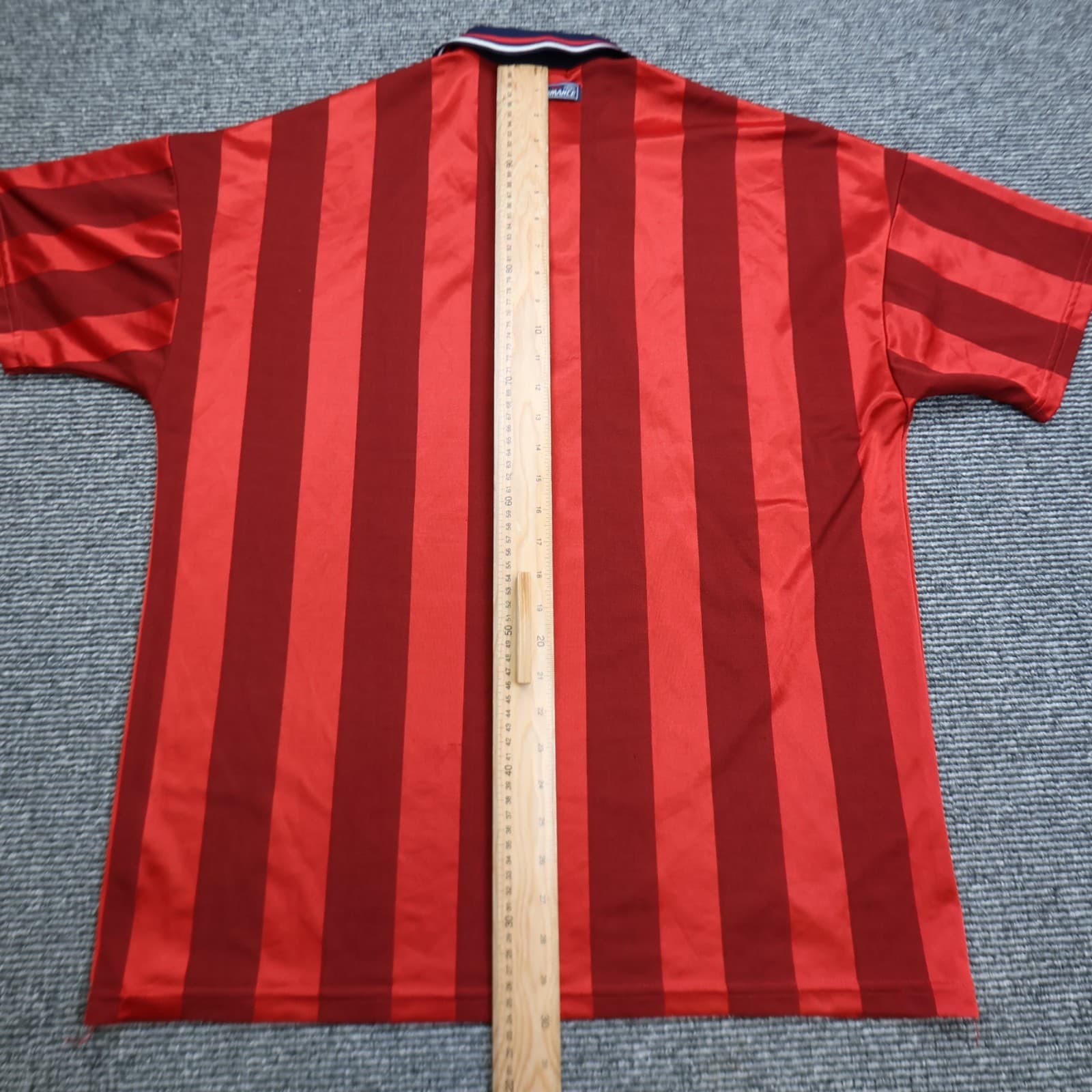 Vintage England Football Shirt Extra Large Red Away Kit Umbro 1997 1999 Jersey photo 13