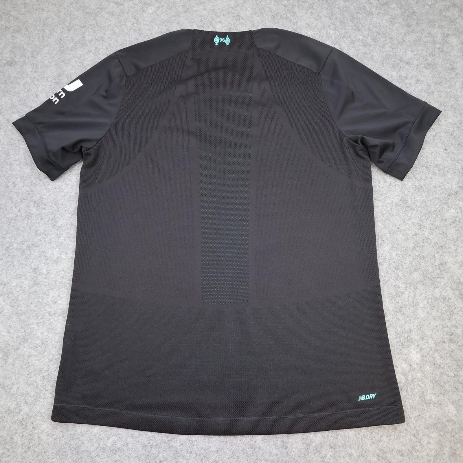 Liverpool Shirt Mens Medium Black 3rd Kit 2019 2020 Football New Balance Jersey photo 2