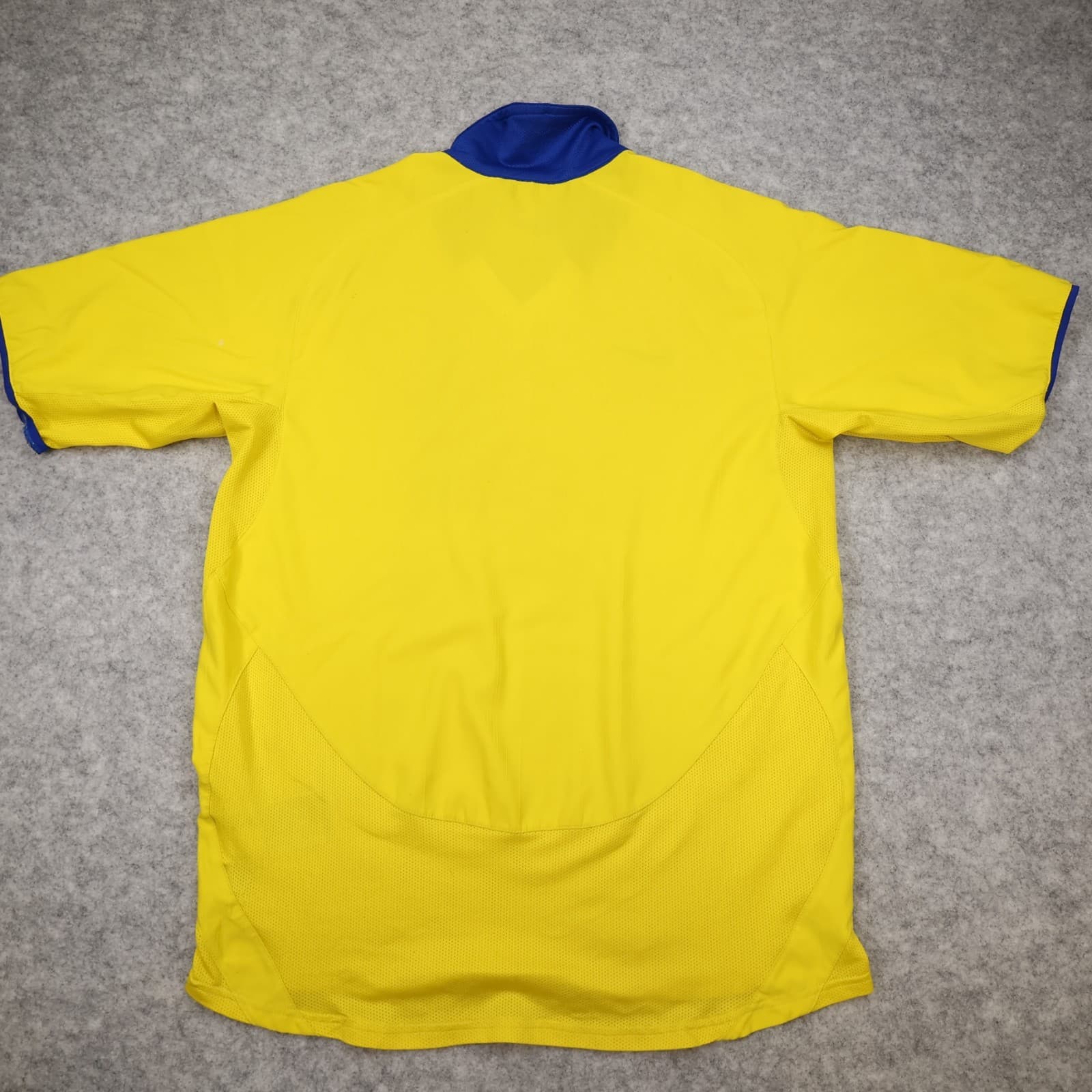 Arsenal Shirt Medium Yellow Away Kit 2003 2004 Nike Soccer Jersey O2 photo 2
