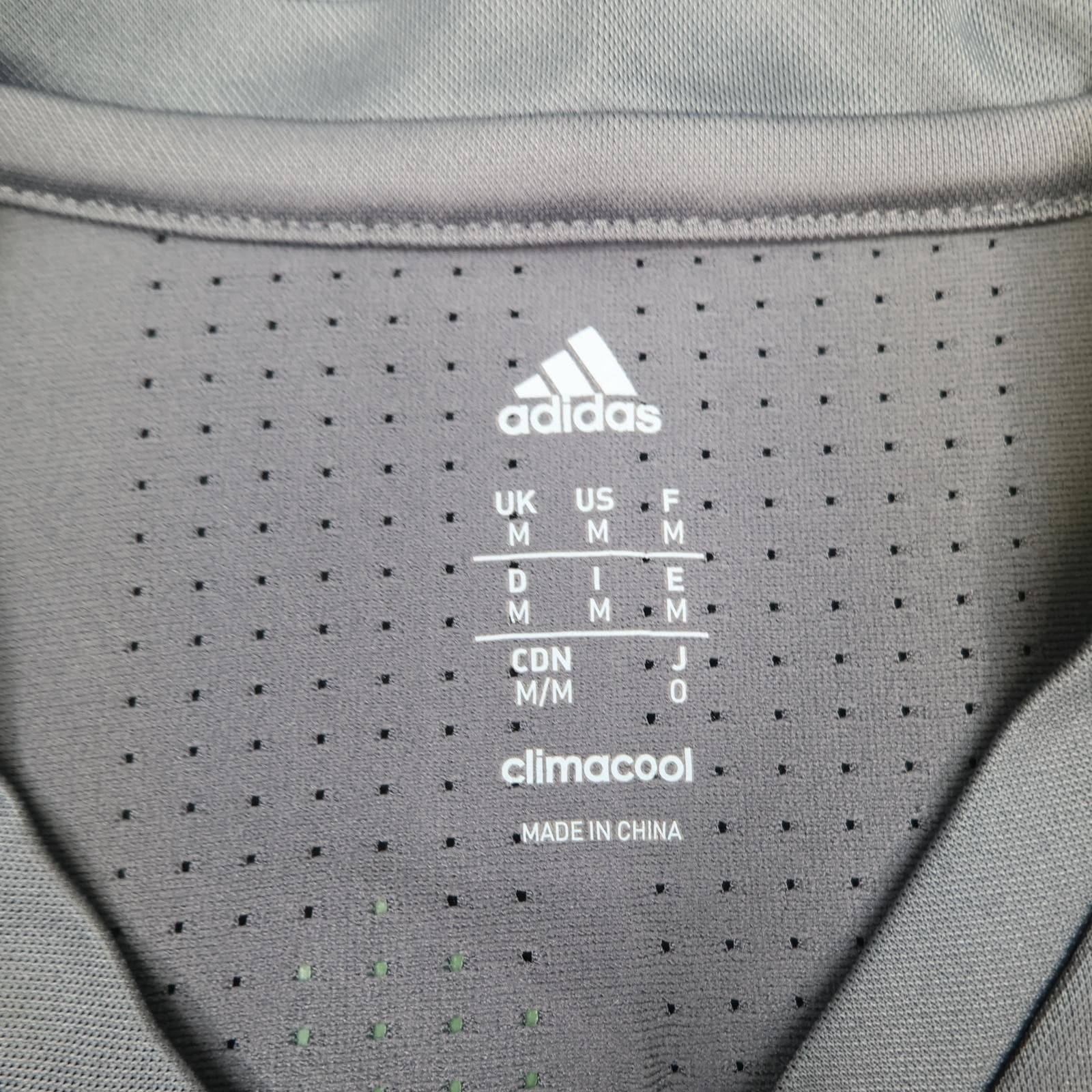 Chelsea Training Shirt Mens Medium Grey EPL Football Adidas Carabao 2016 2017 photo 4