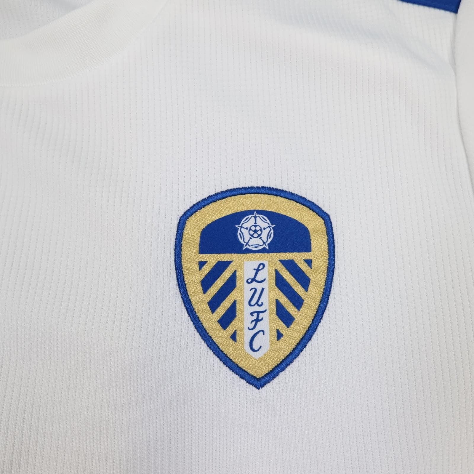 Leeds United Shirt Mens Small White Home 2020 2021 EPL Football Adidas SBOTOP photo 4