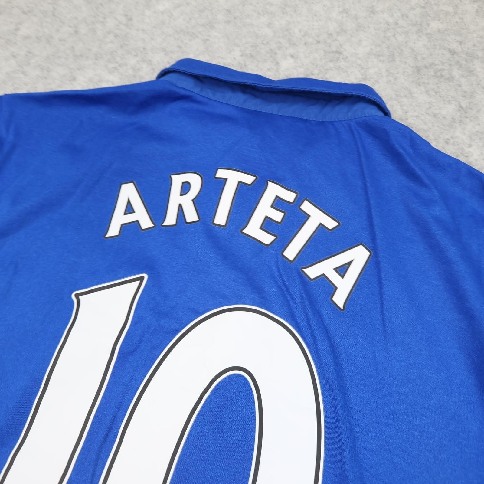 Everton Shirt Mens Large Blue Home 2011 2012 Football Le Coq Sportif Arteta 10 photo 8