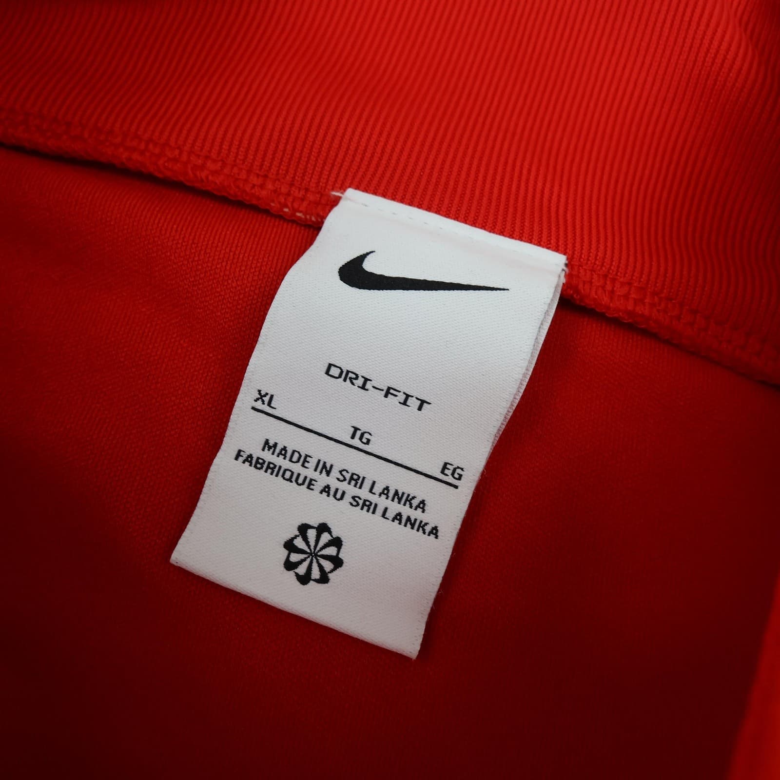 Sunderland Training Drill Top Mens XL Red EFL 2022 2023 Nike Dri-FIT 1/4 Zip photo 4