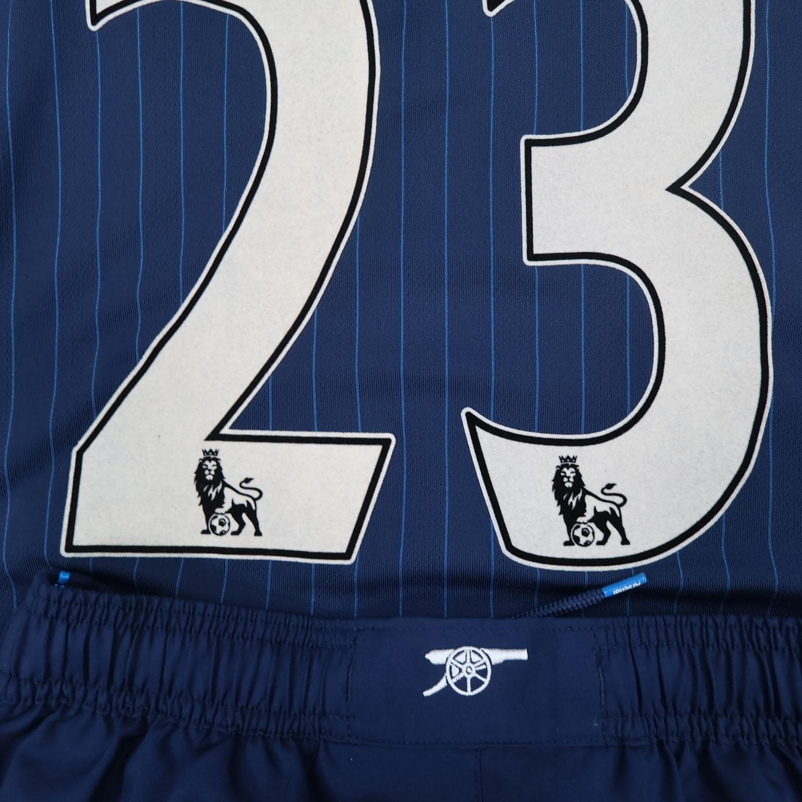 Arsenal Away Shirt Youth 13-15 Years Blue 2009 2010 Football Nike Arshavin 23 photo 14