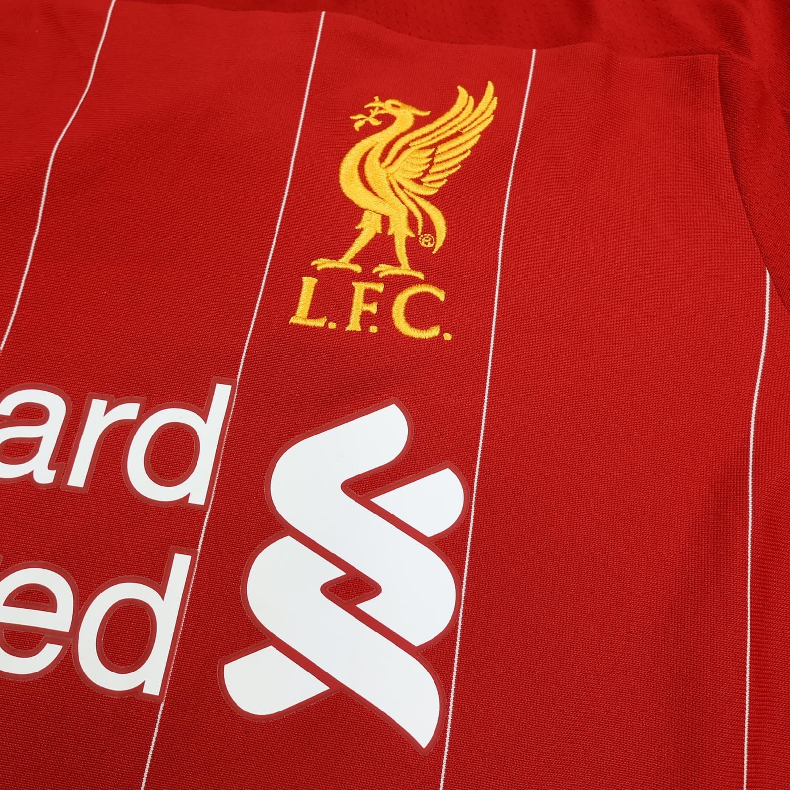 Liverpool Shirt Mens Medium Red Home 2019 2020 New Balance Soccer Jersey photo 4