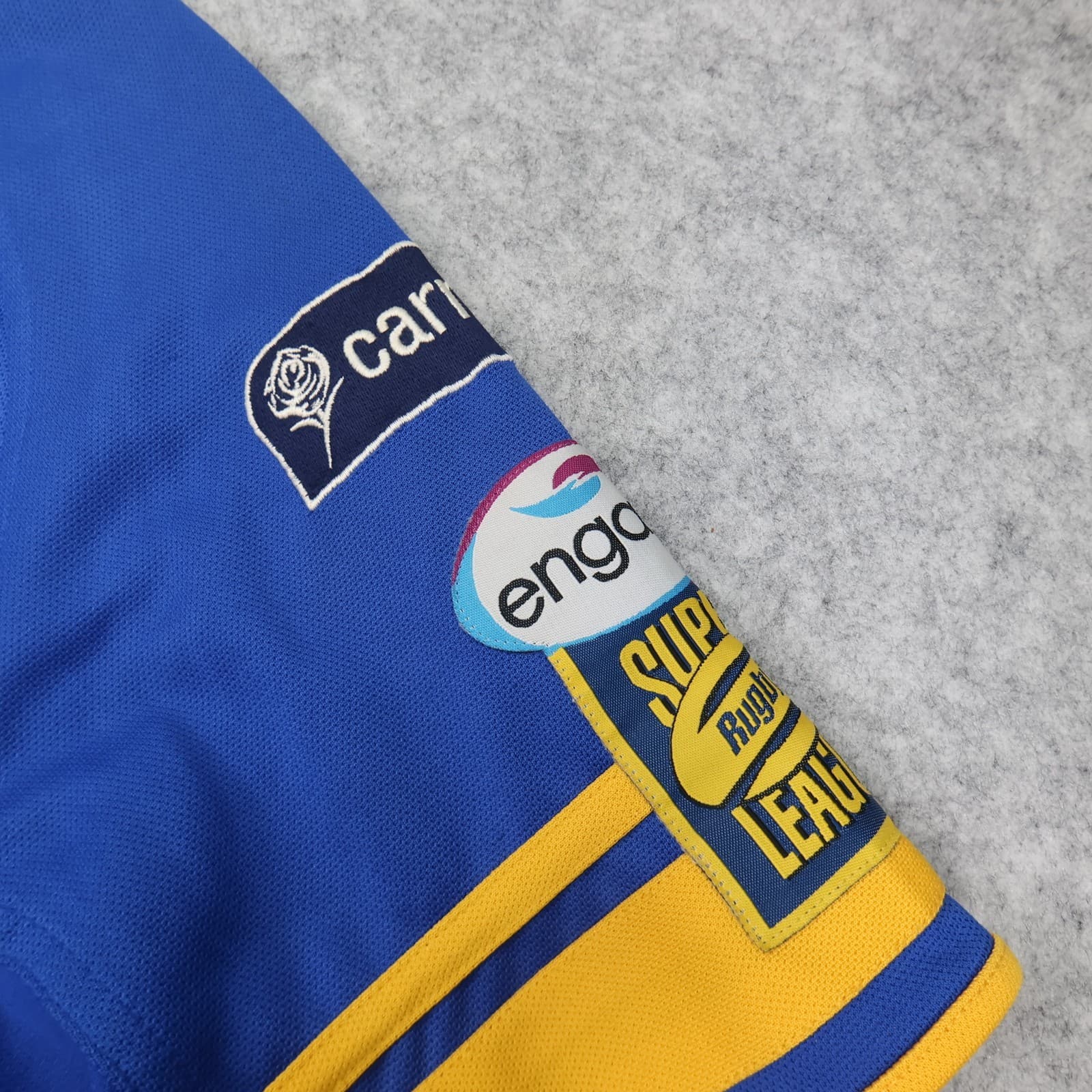 Leeds Rhinos Rugby Shirt Extra Large Blue Home Jersey 2010 2011 Jersey photo 9