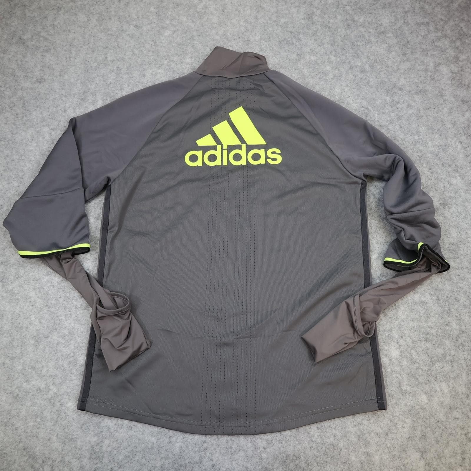 Chelsea Training Top Mens Medium Grey EPL Football Adidas Carabao 2016 2017 photo 2