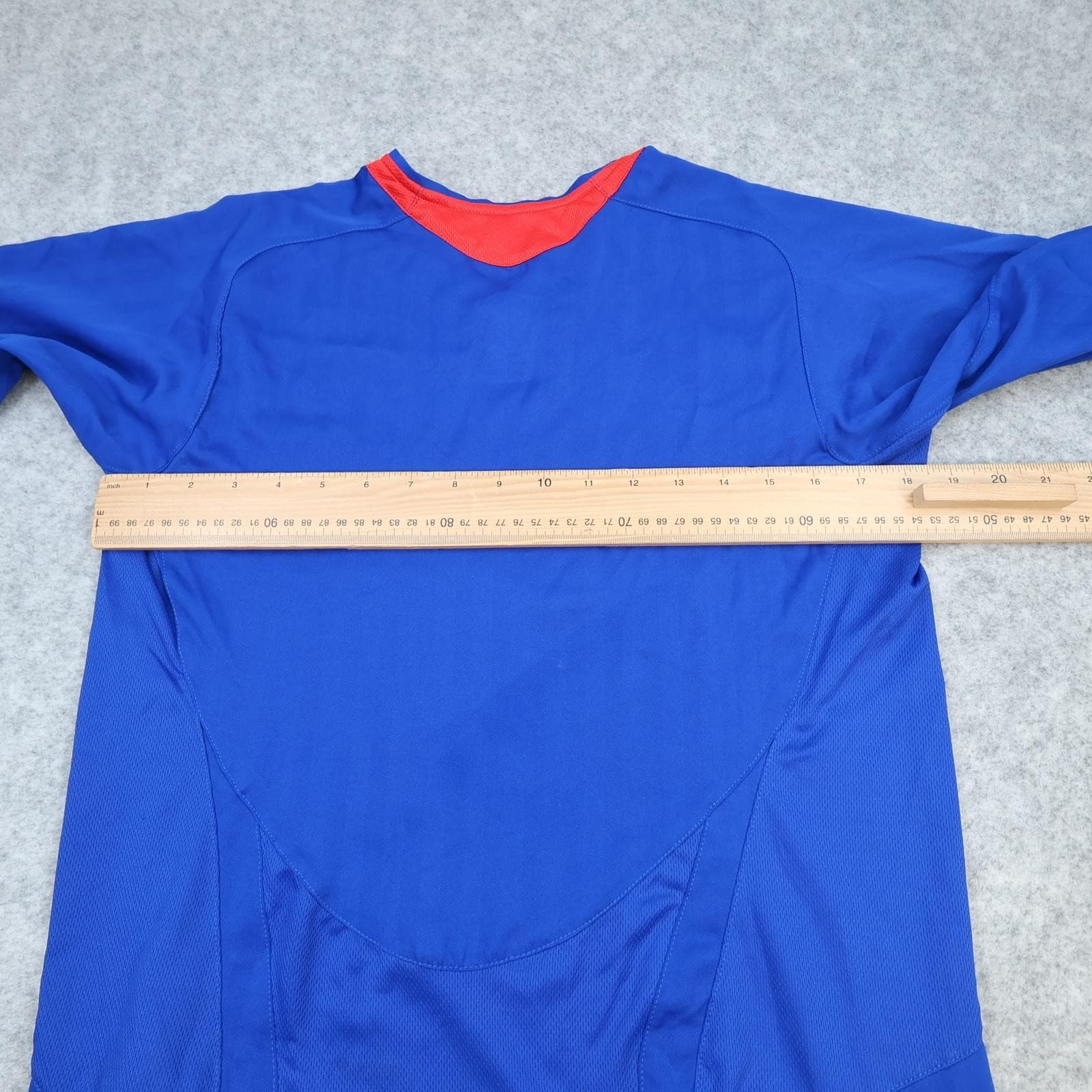 Vintage Manchester United Shirt Kids 13-14y Blue 2005 2007 Nike Soccer Jersey photo 8