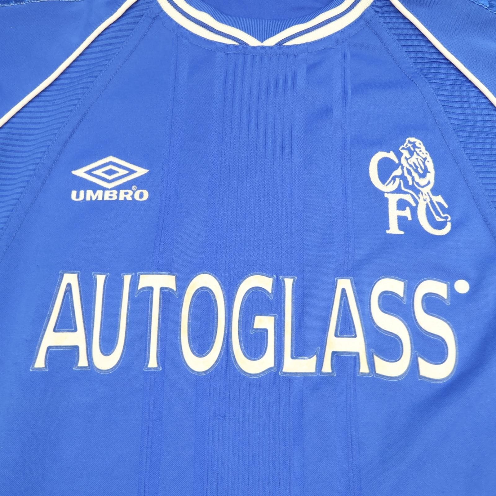 Vintage Chelsea Shirt Kids 13-14 Years Blue Home 1999 2001 Umbro Makelele 4 photo 3