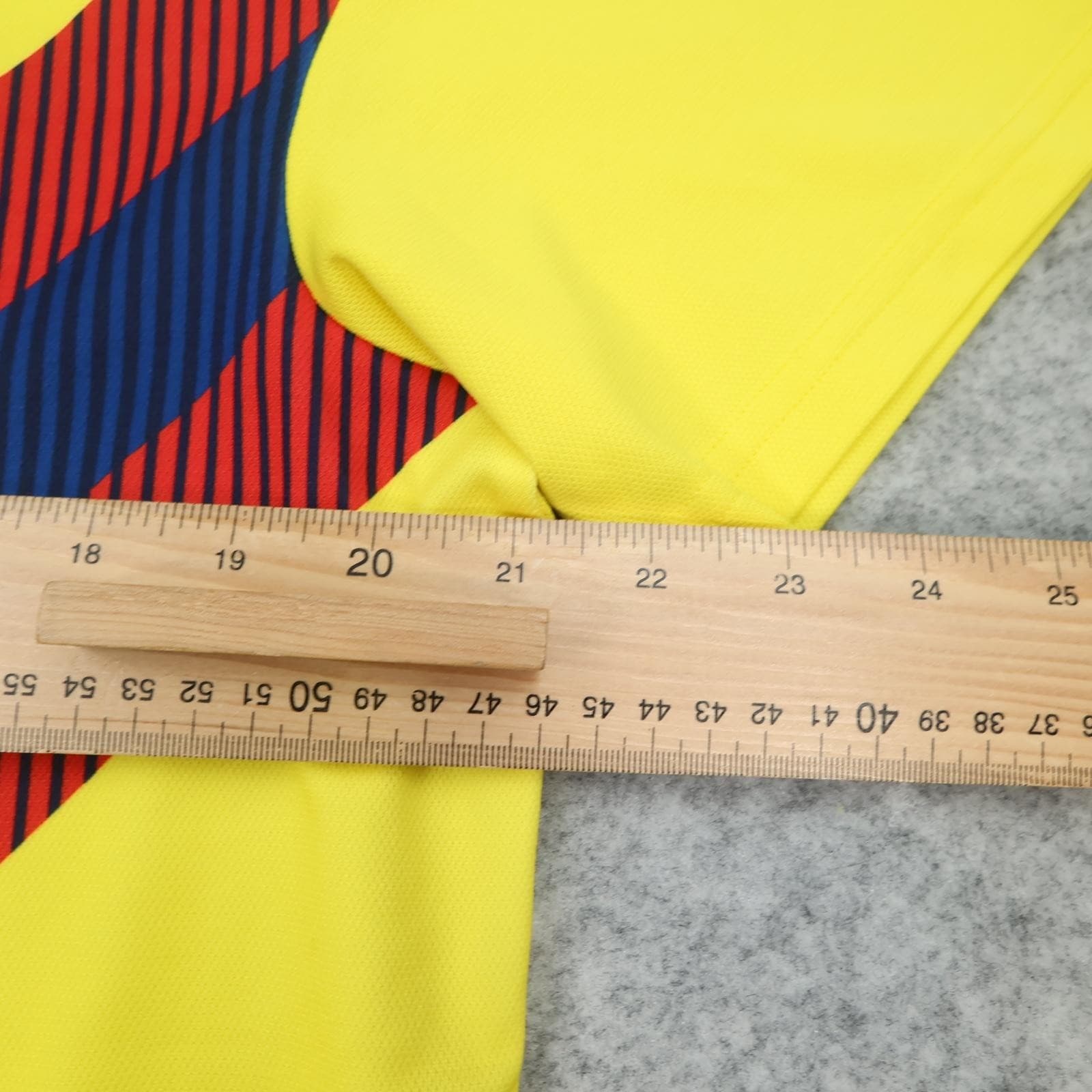 Colombia Home Shirt Mens Large Yellow 2018 2019 Football Adidas Climalite Jersey photo 9