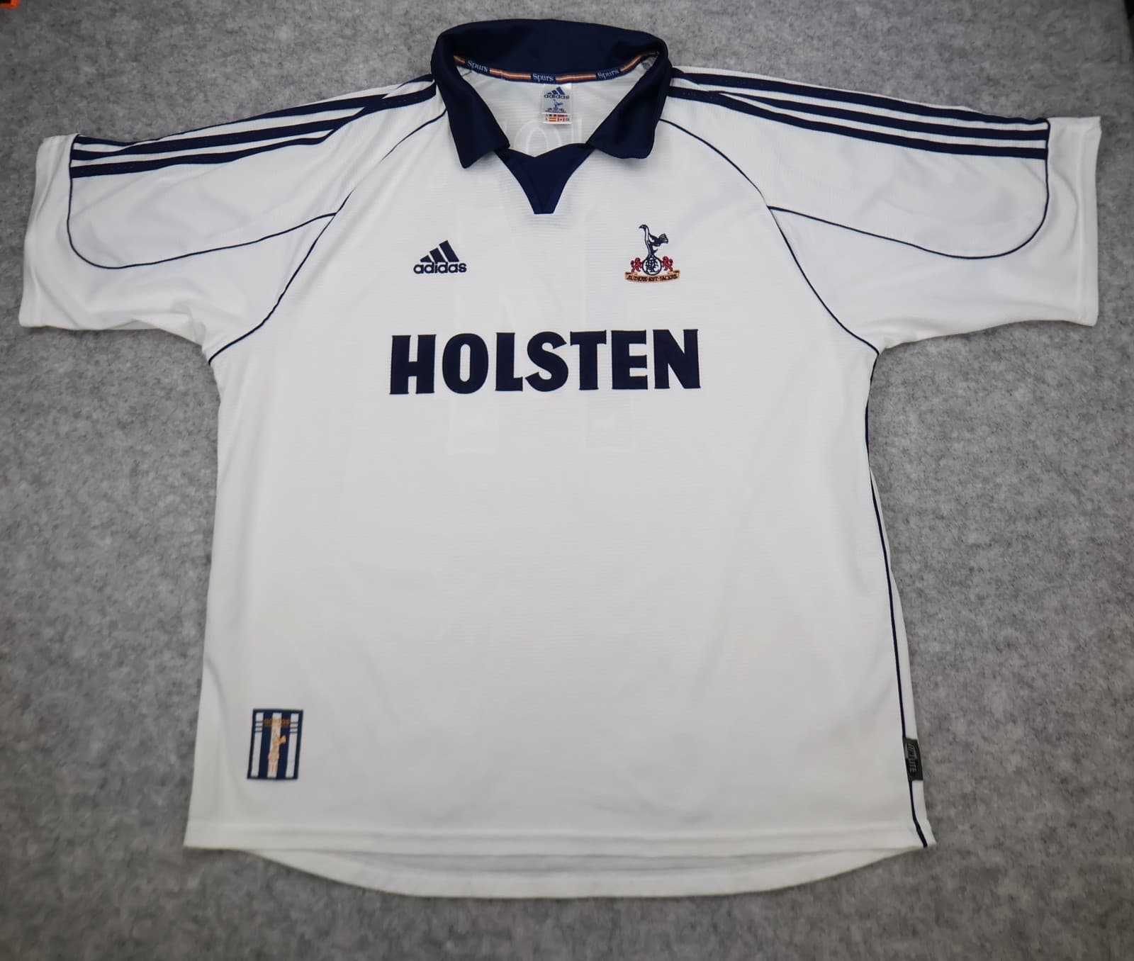 Vintage Tottenham Hotspur Shirt Extra Large White Home 1999 2001 Jersey Ginola 2 photo 2