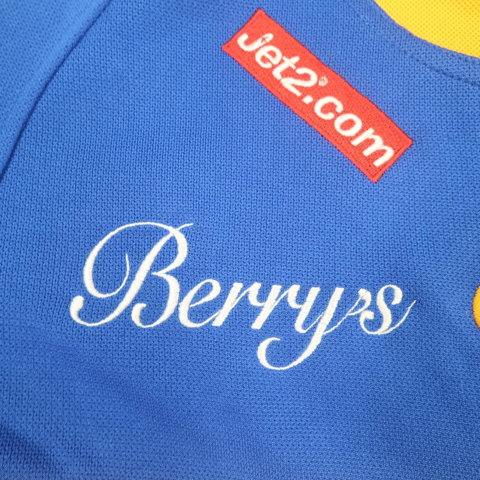 Leeds Rhinos Rugby Shirt Mens Medium Blue Rugby League ISC Building Society photo 6