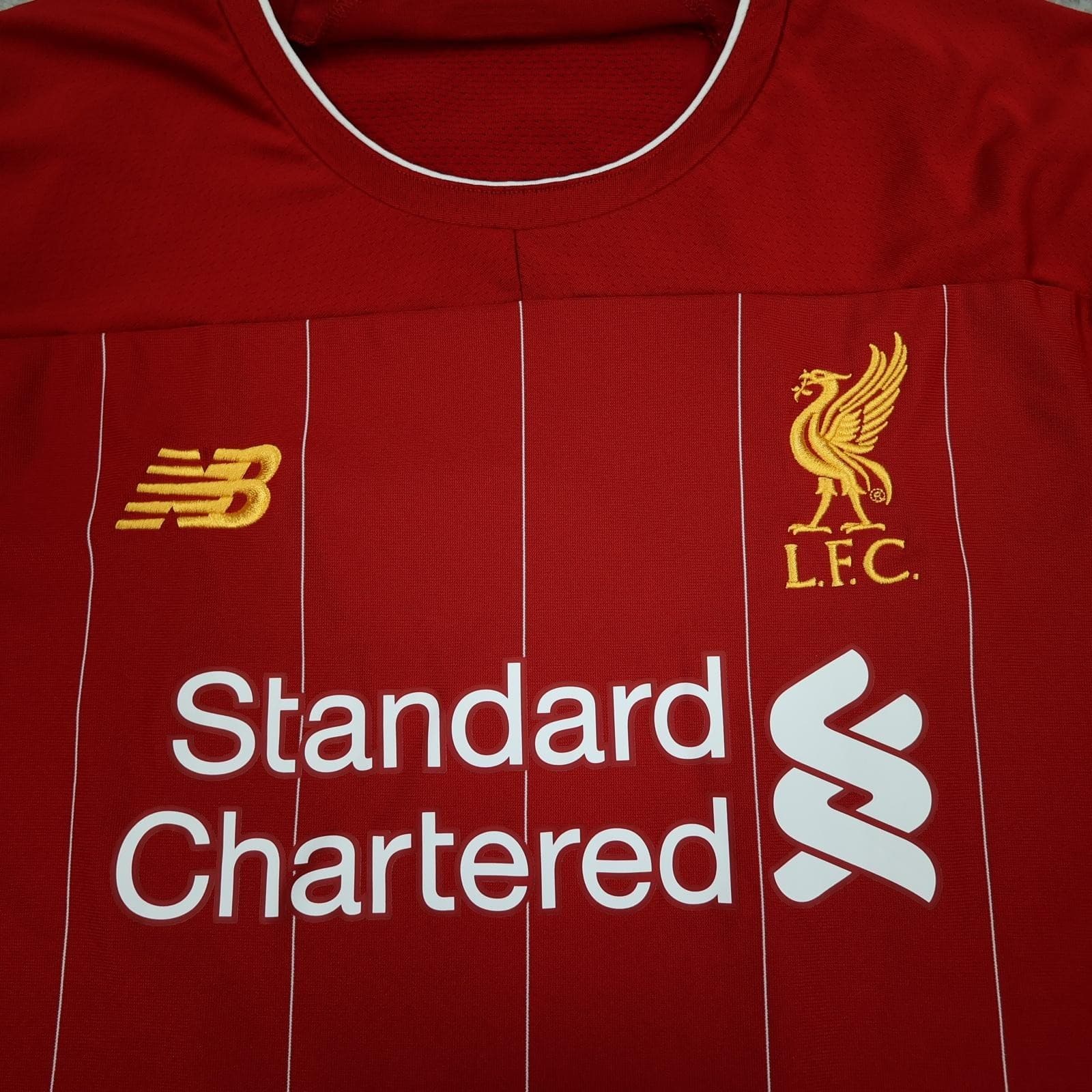 Liverpool Shirt Youth 13-14 Years Red Home 2019 2020 EPL New Balance Virgil 4 photo 3