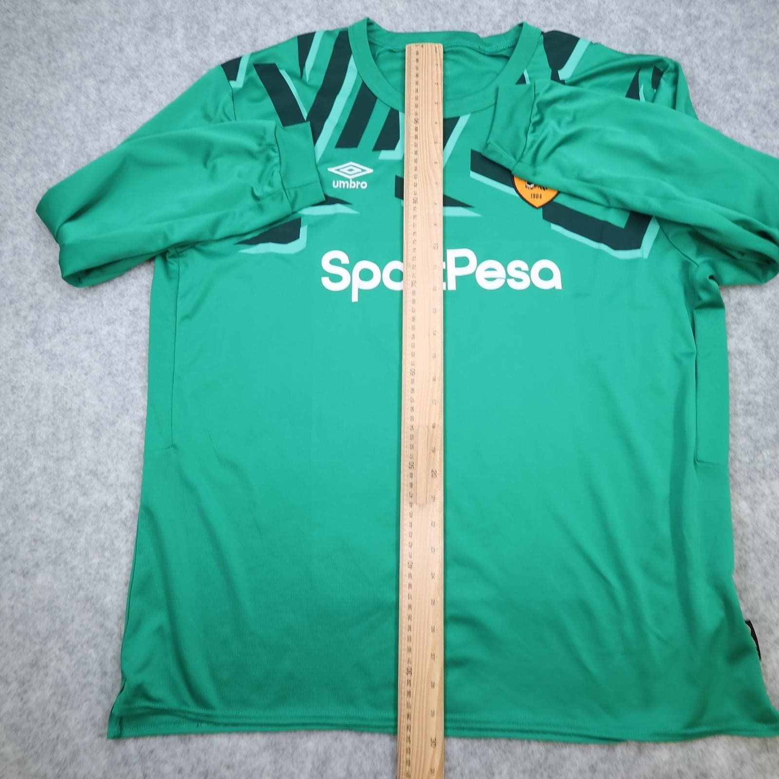 Hull City Goalkeeper Shirt Mens Large Green EFL Football Umbro SportPesa Long 1 photo 11