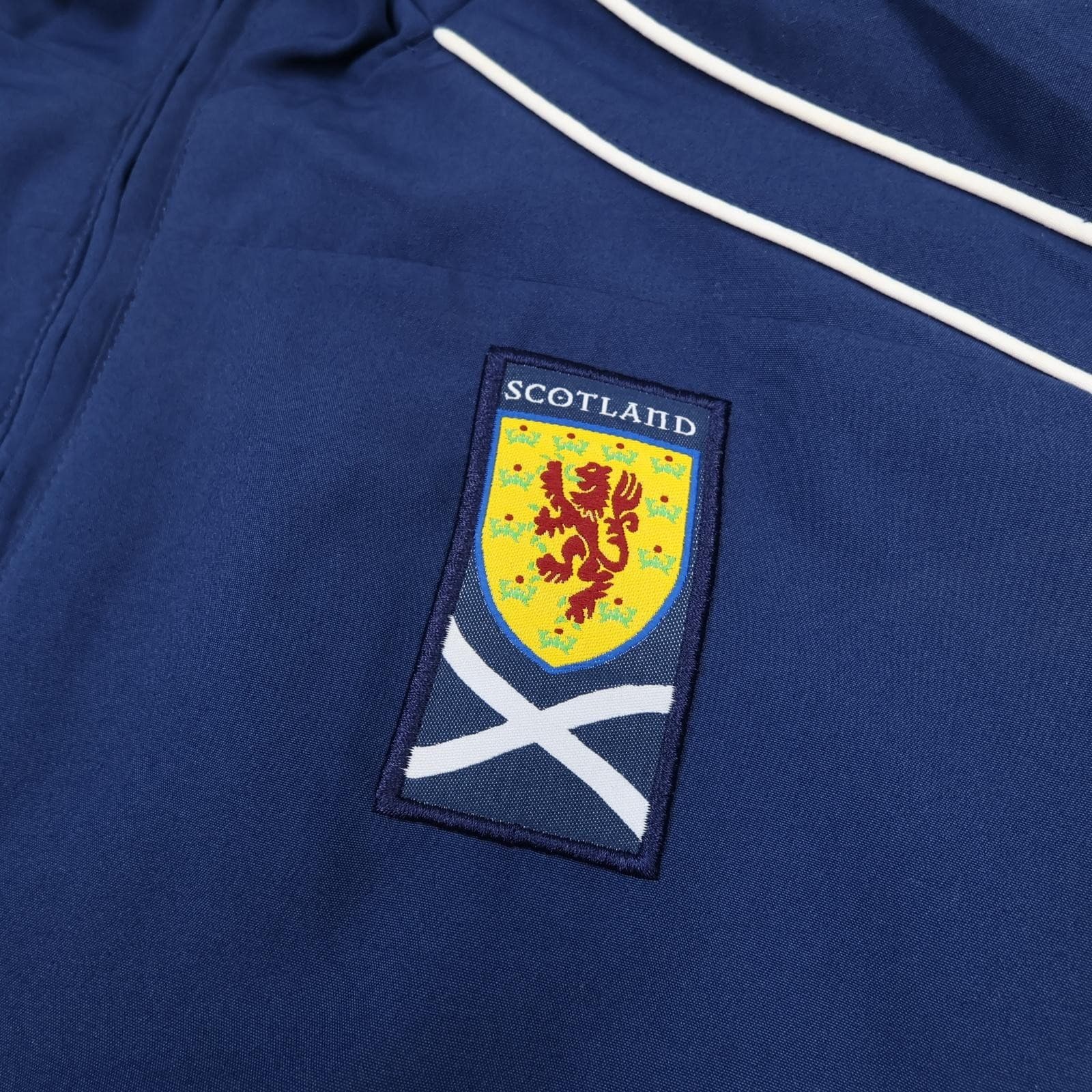 Scotland Jacket Mens XL Blue 2010 2011 Football Adidas Track Top Training Zipped photo 5