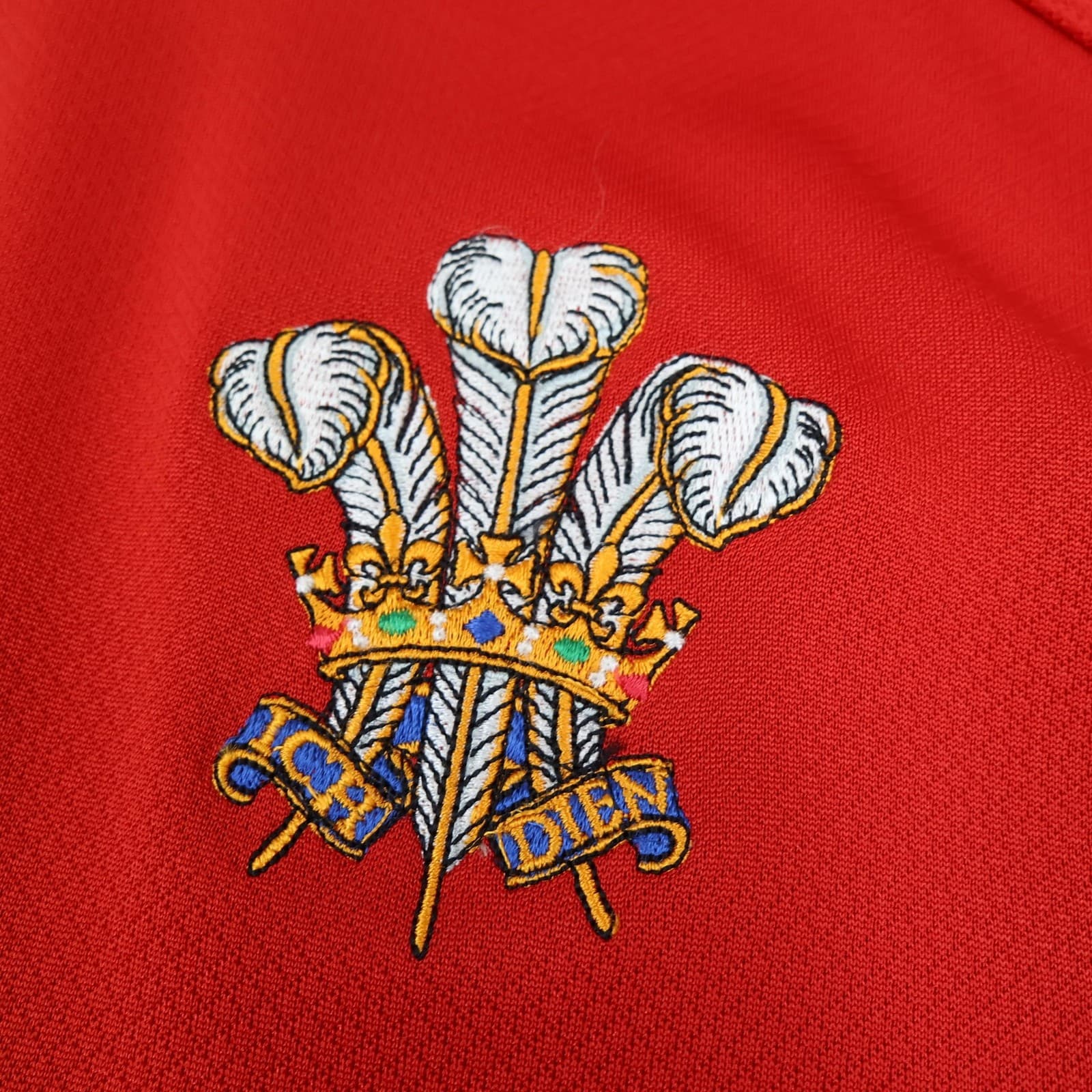 Wales Rugby Shirt Mens XL Red Rugby Union VX3 Help For Heroes Charity Jersey photo 6