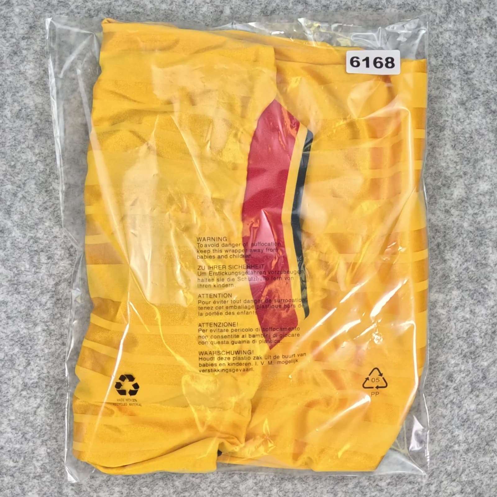 Arsenal Football Shirt Yellow Large Away 1993 1994 Adidas Official Re Release photo 6
