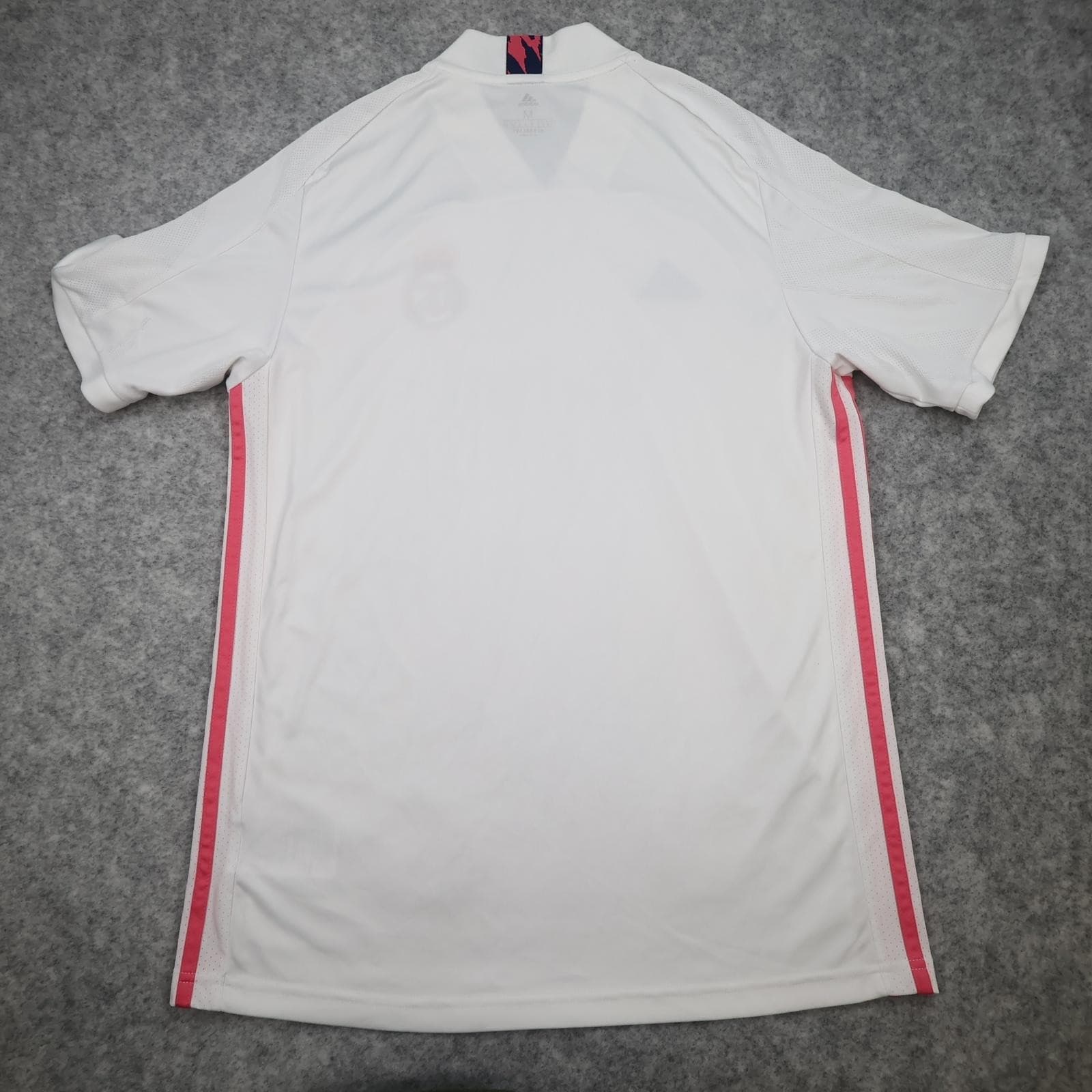Real Madrid Shirt Mens Medium White Home 2020 2021 Adidas Emirates Fly Better photo 2