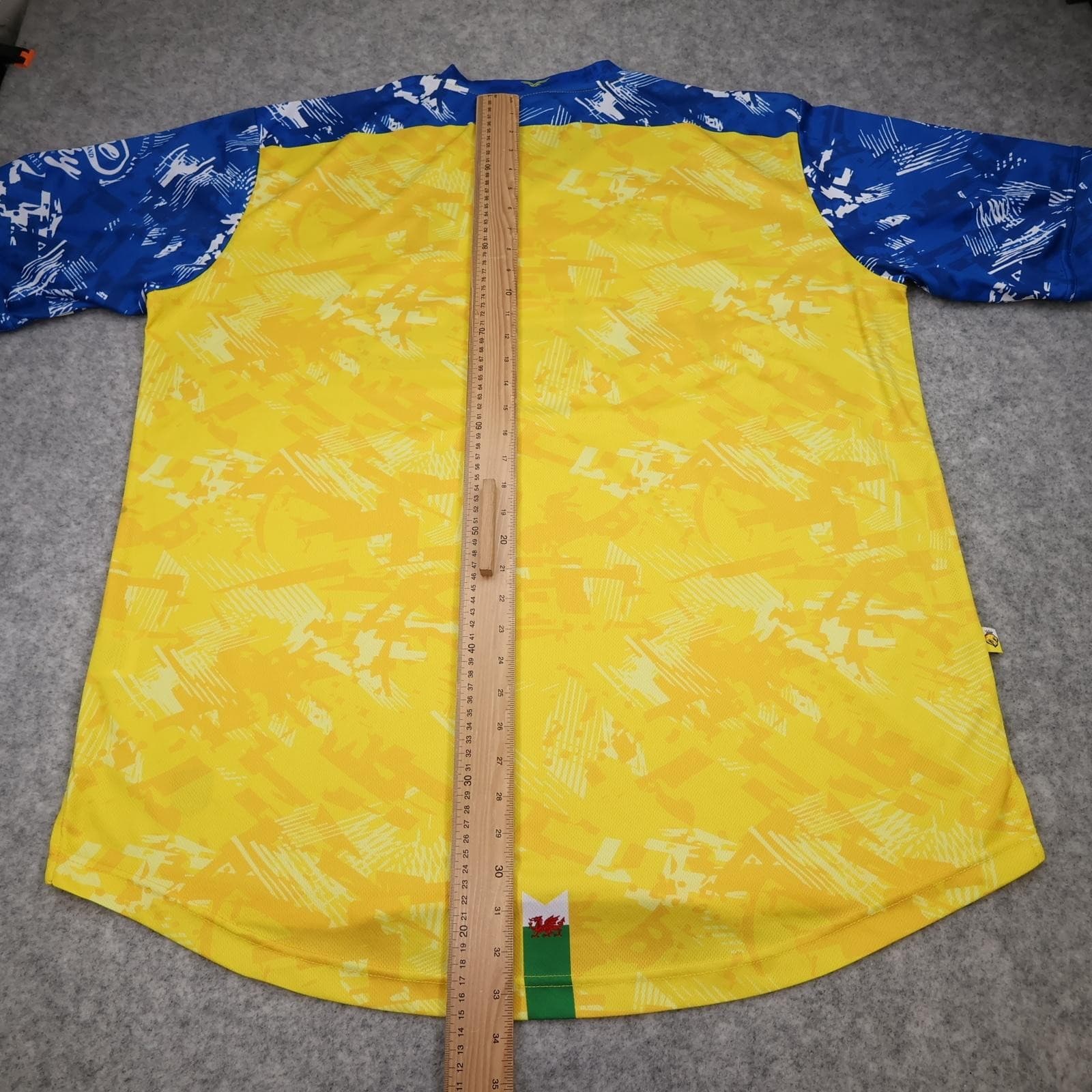 Colwyn Bay FC Shirt Mens 4XL Yellow Away 2024 2026 Football Soccer Jersey Ecokit photo 9