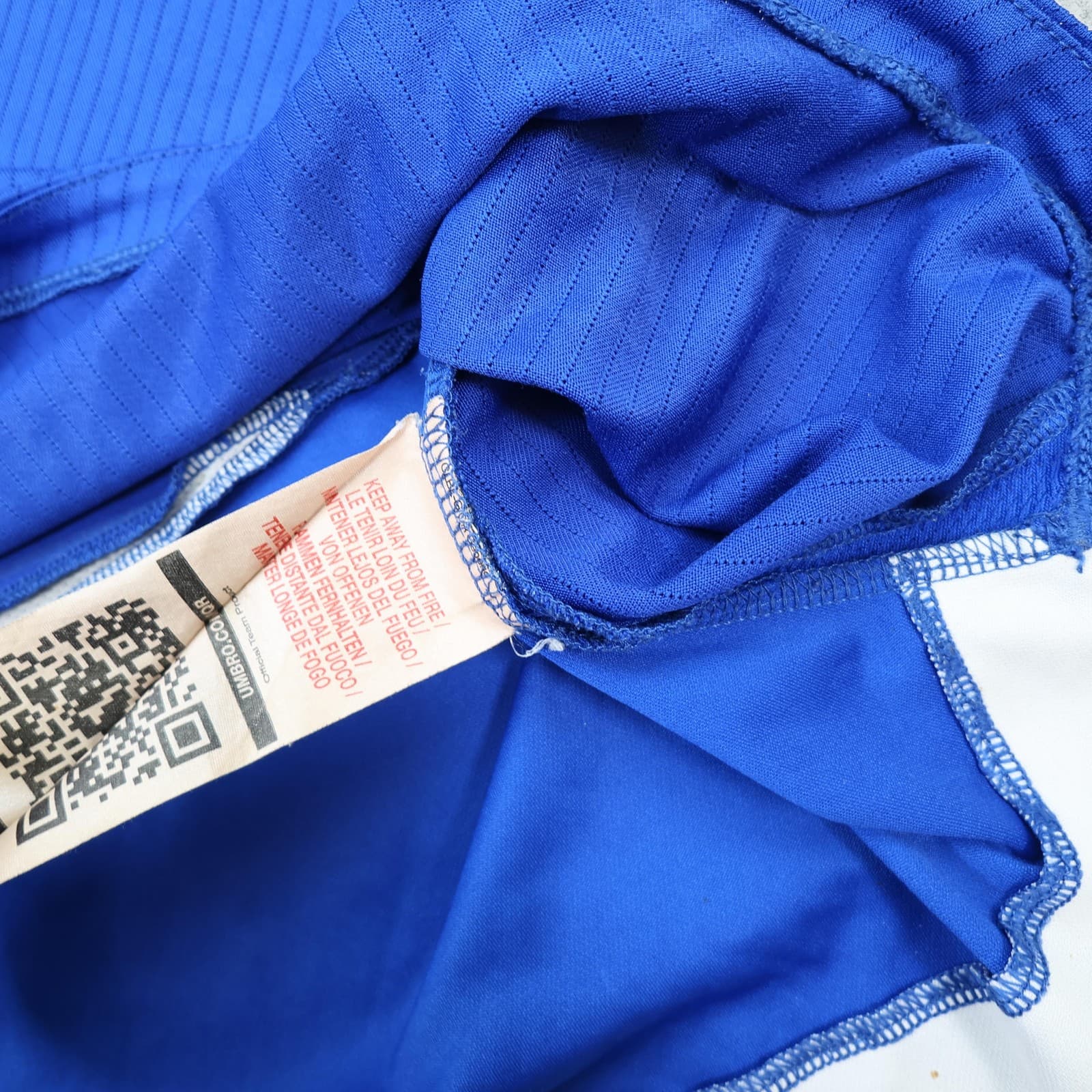 Everton Shirt Mens Large Blue Home Kit EPL 2008 2009 Umbro Chang Soccer Jersey photo 11