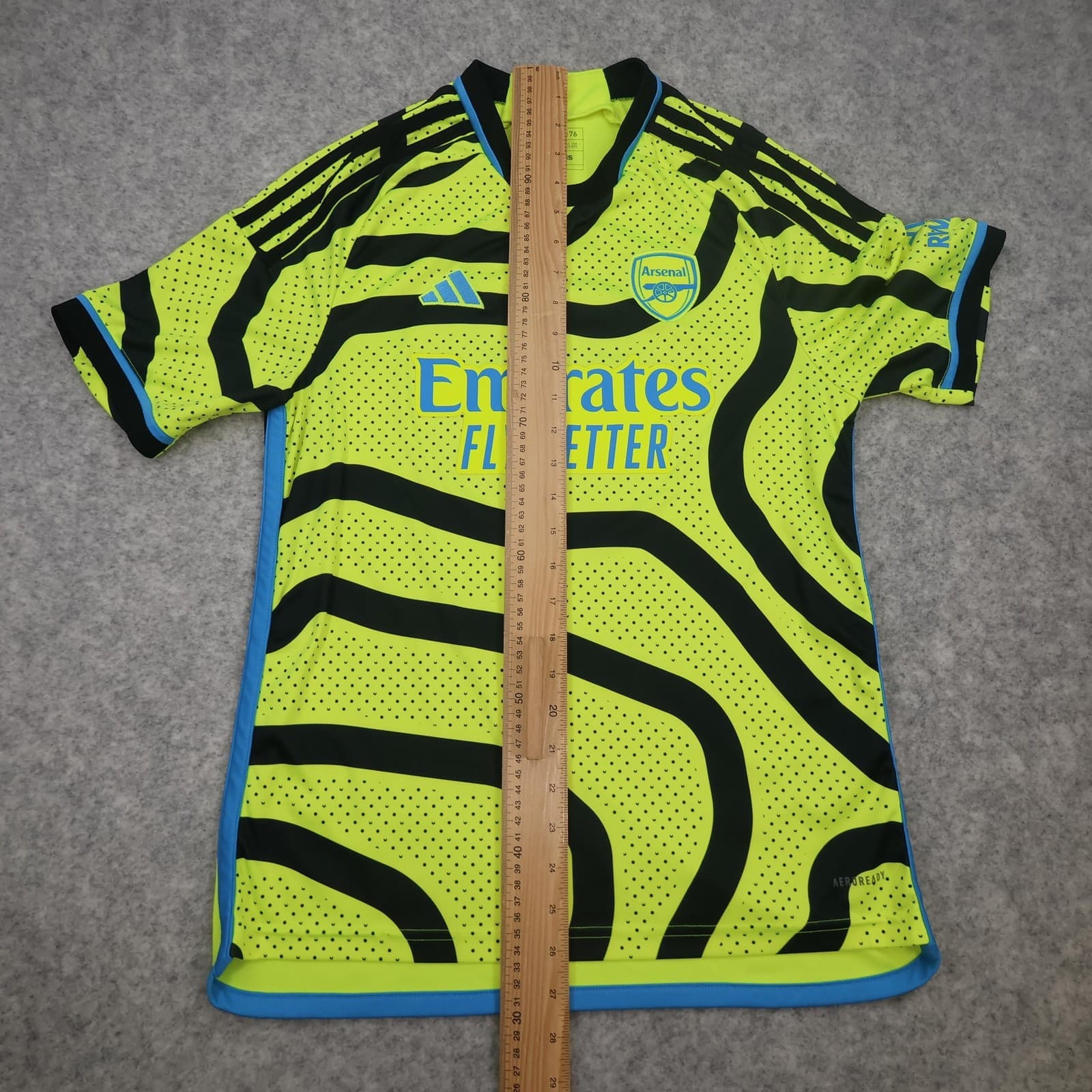 Arsenal Away Shirt Kids 15-16 Years Yellow 2023 2024 Football Adidas Jersey photo 12
