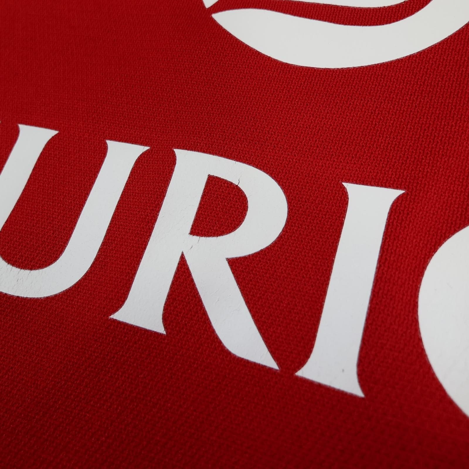 Vintage British Lions Rugby Shirt Mens XL Red Rugby Union Adidas Zurich 2005 photo 5