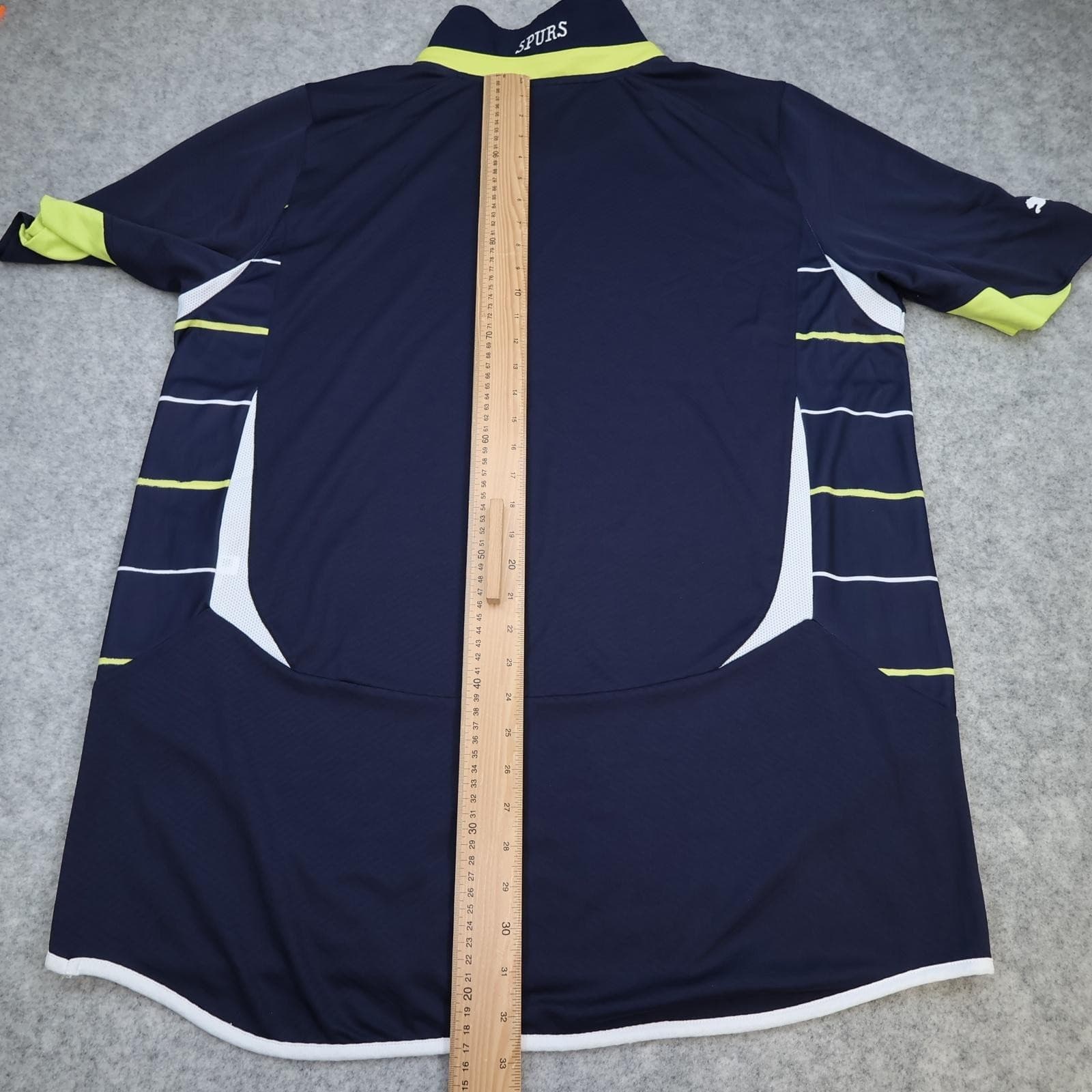 Tottenham Hotspur Shirt Mens XL Blue 2010 2011 Away Soccer Puma Autonomy Jersey photo 11