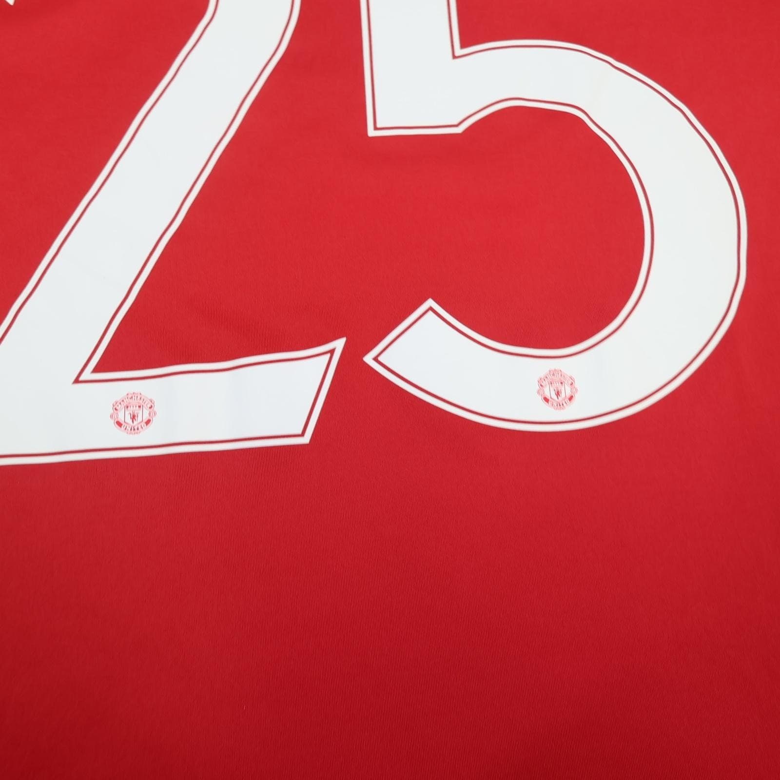 Manchester United Shirt Mens XL Red Home 2024 2025 EPL Football Adidas Ugarte 25 photo 15