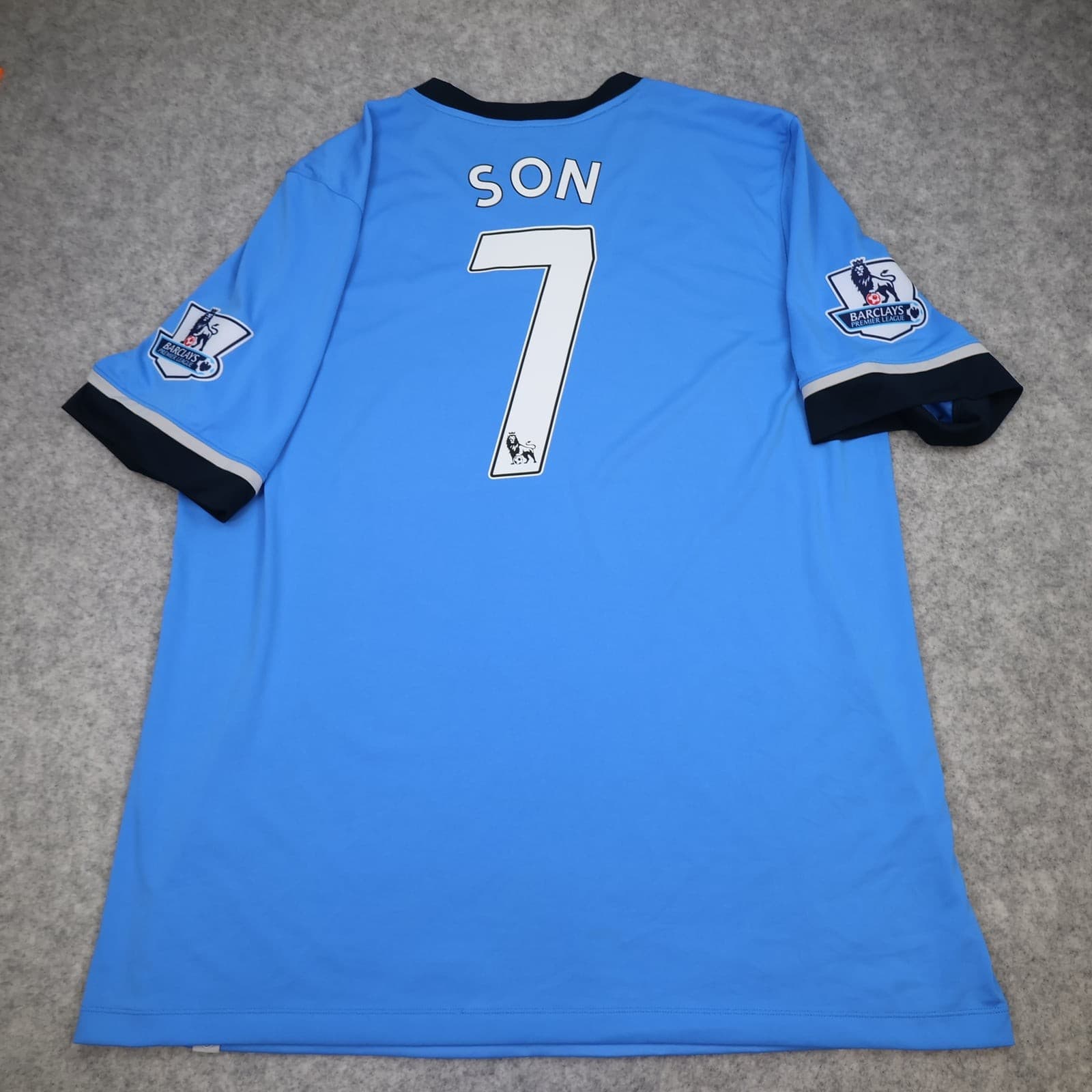 Tottenham Hotspur Football Shirt 3XL Blue Away 2015 2016 Under Armour Son 7 photo 2