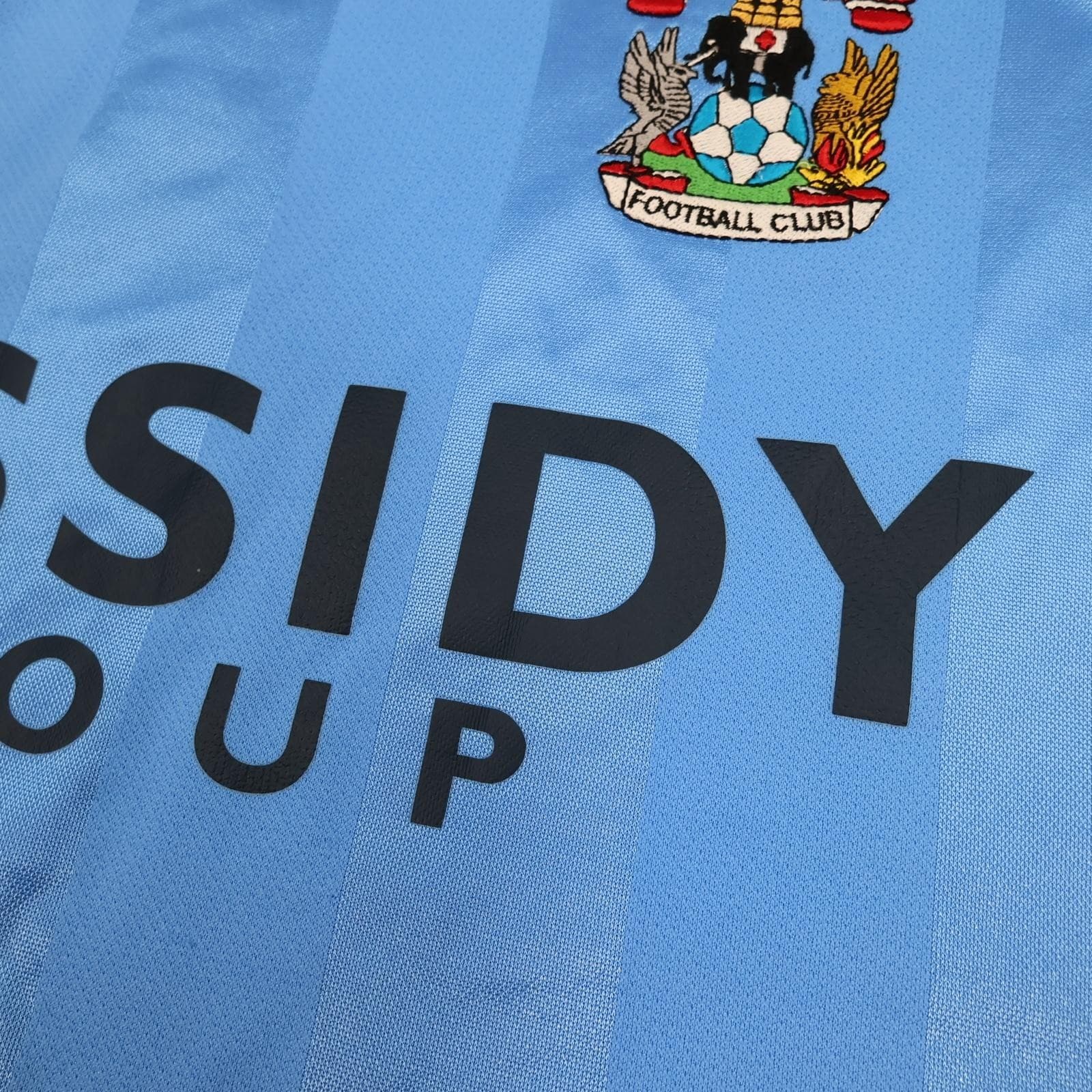 Coventry City Shirt Mens Medium Blue Home 2006 2007 Football Puma Cassidy Jersey photo 5