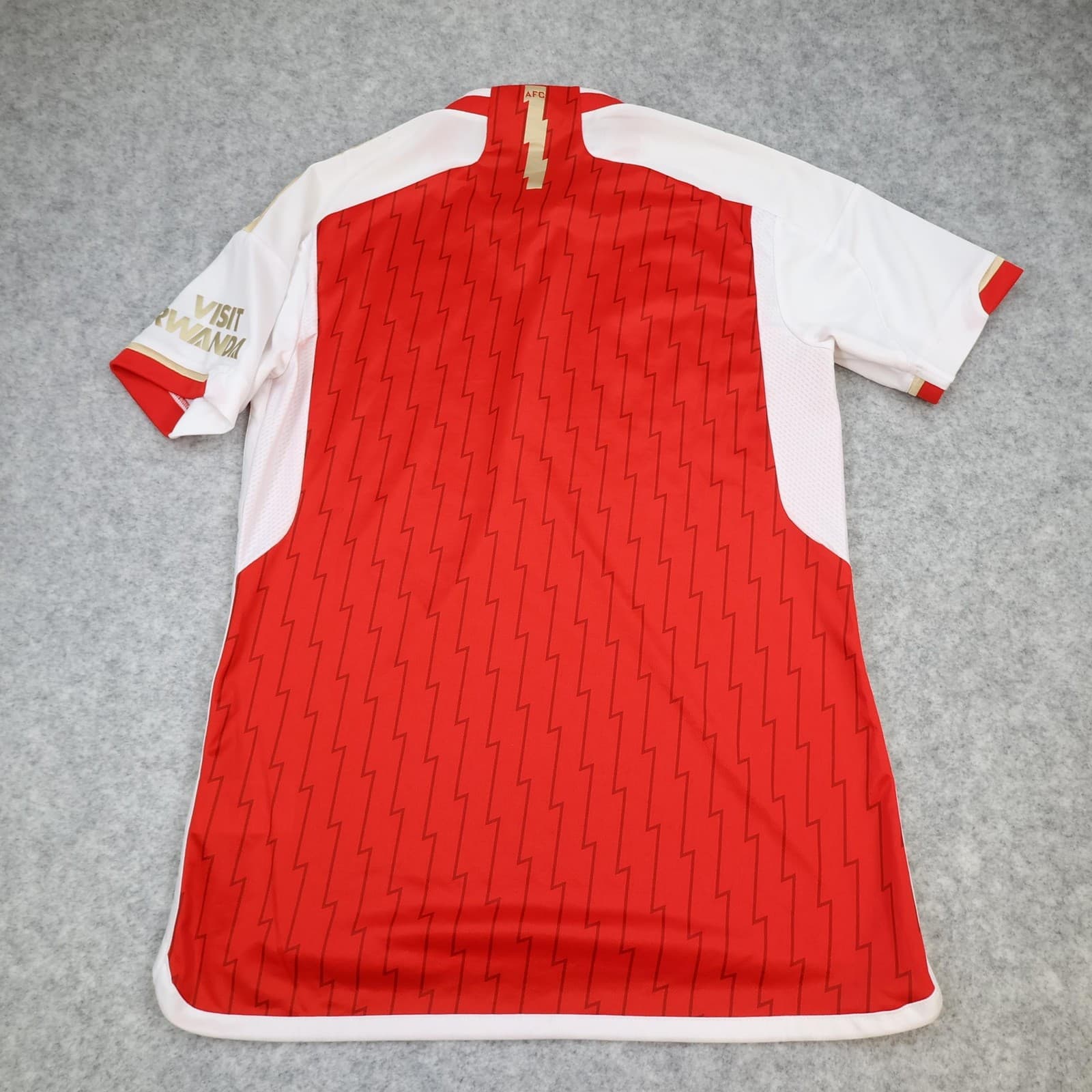 Arsenal Shirt Mens Medium Red Home 2023 2024 EPL Football Adidas Soccer Jersey photo 2