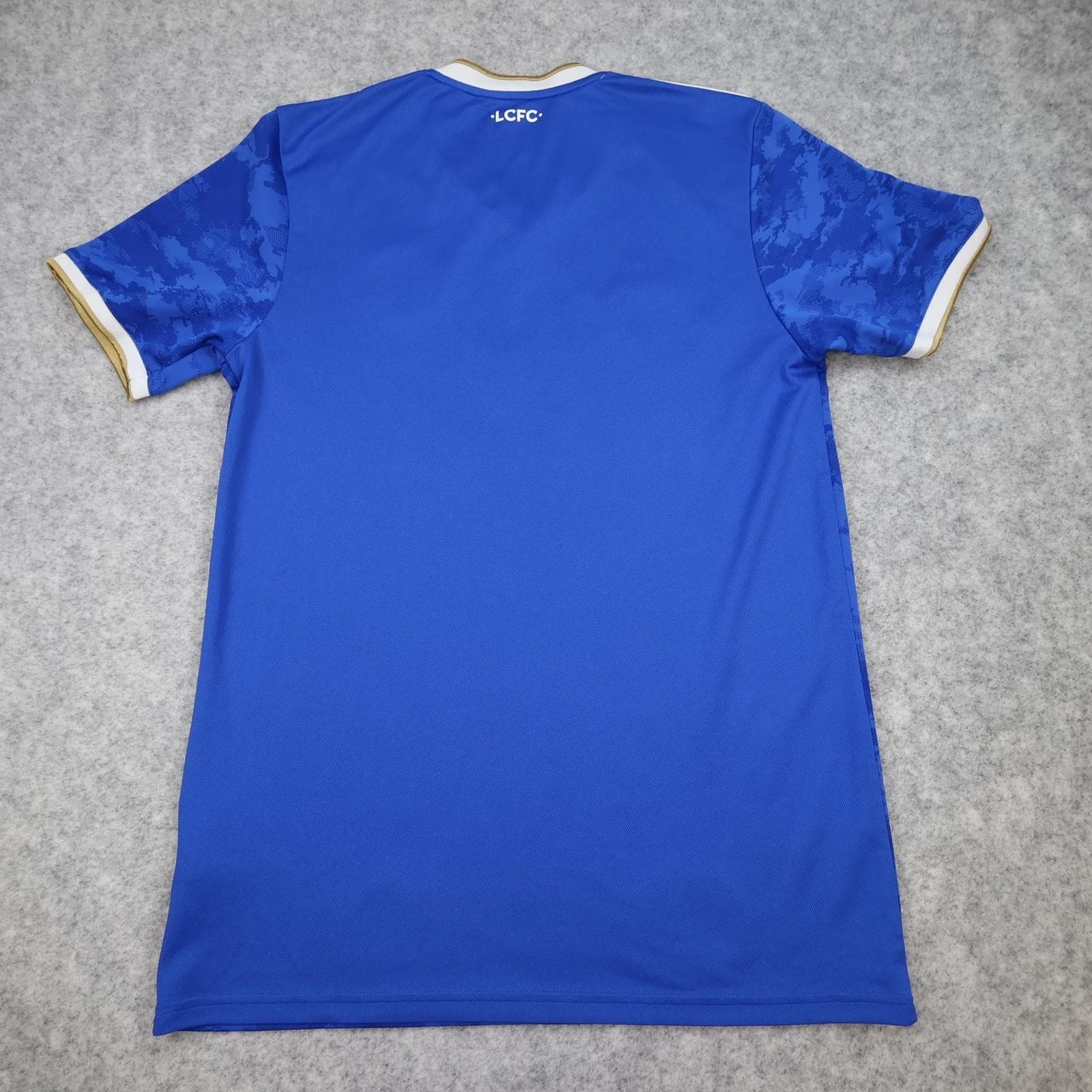 Leicester City Shirt Mens Medium Blue Home 2021 2022 Football Adidas FBS photo 2