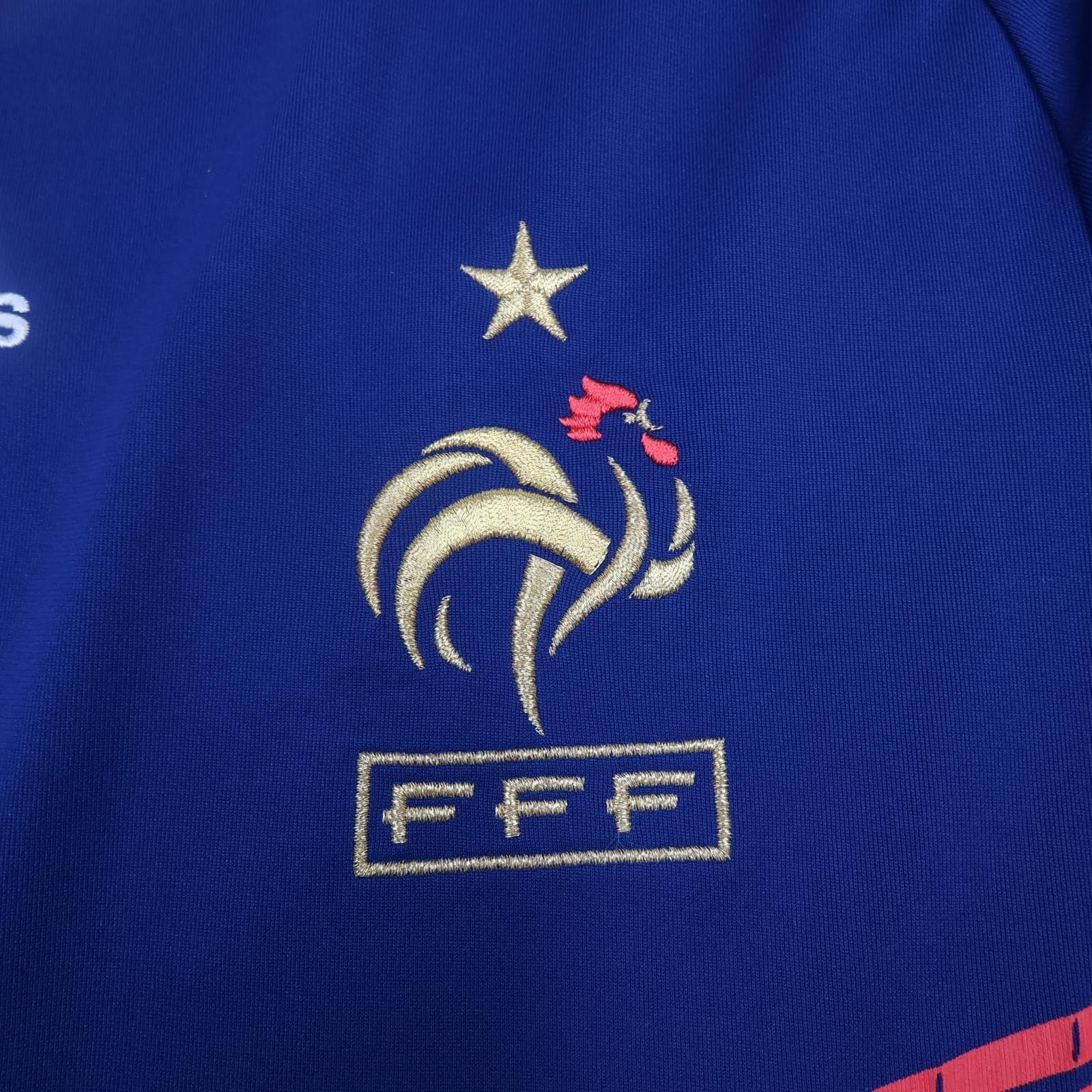 France Home Shirt Mens Large Blue 2010 Football Adidas Henry 12 Jersey photo 4