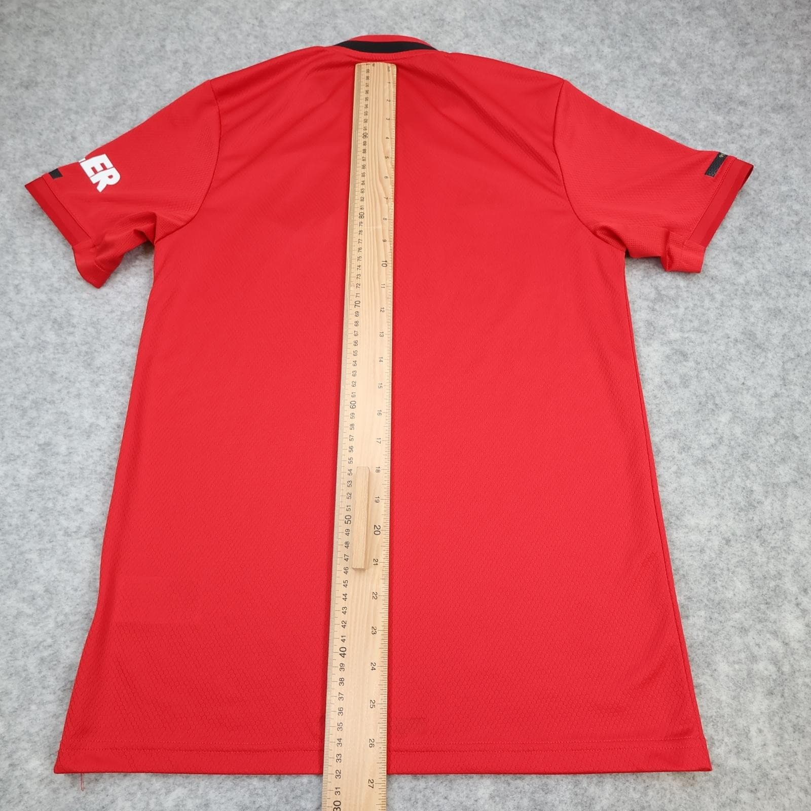 Manchester United Shirt Mens Small Red Home 2019 2020 Football Adidas Chevrolet photo 9
